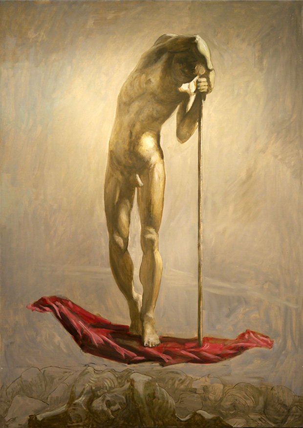The Light and the Dark, 200x280cm, 2013
