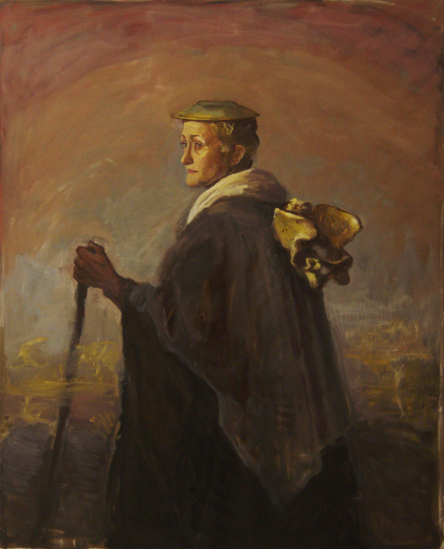 The Escort, 90x130cm, 2016