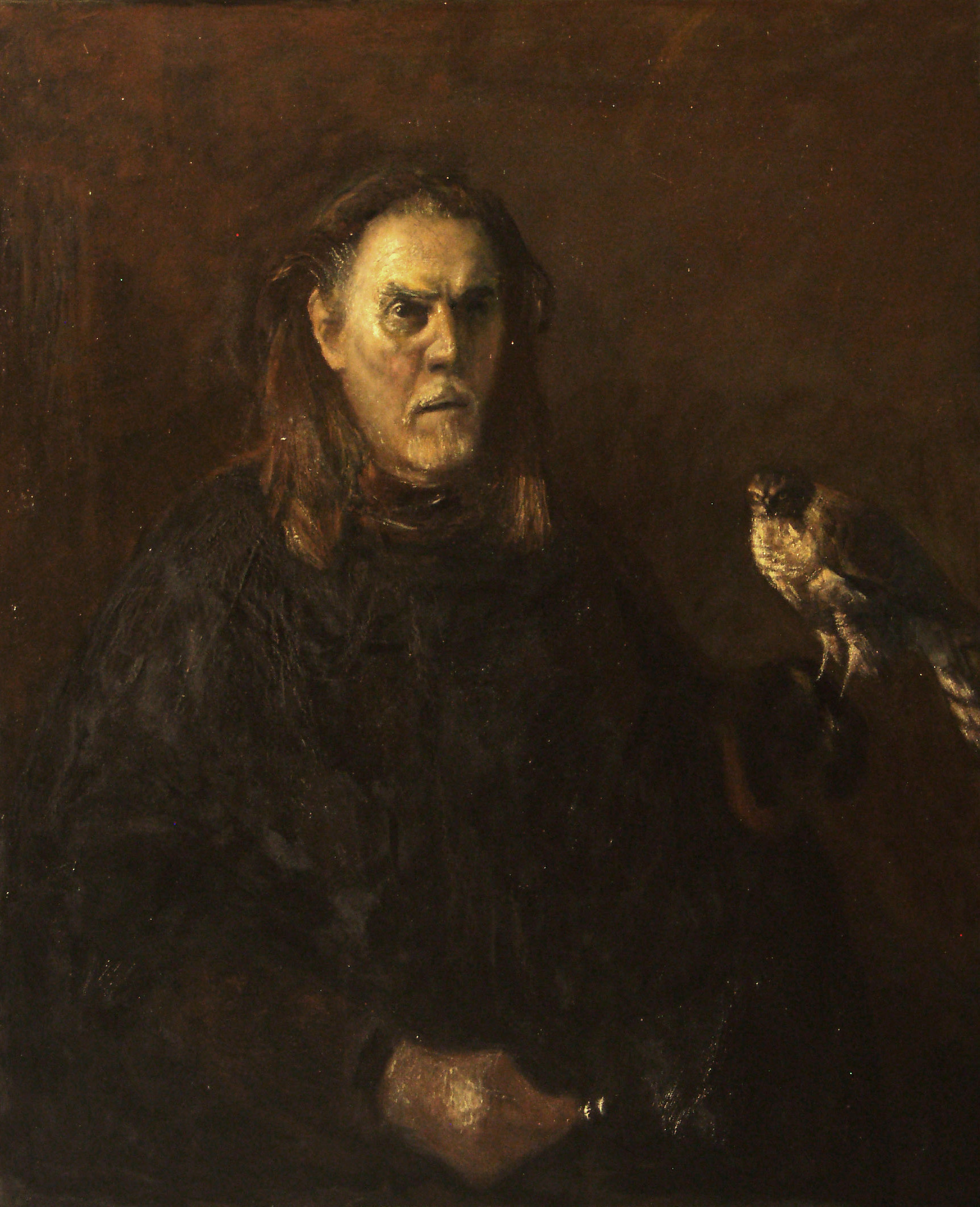 The Bird ringer, 90x115cm, 2017