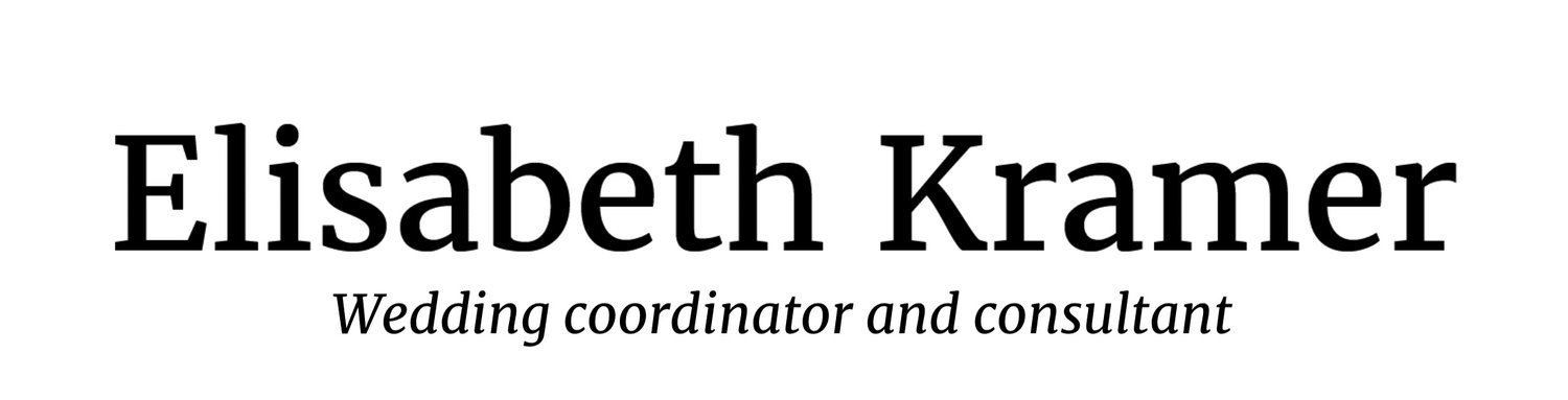 Elisabeth Kramer, Wedding Coordinator and Consultant