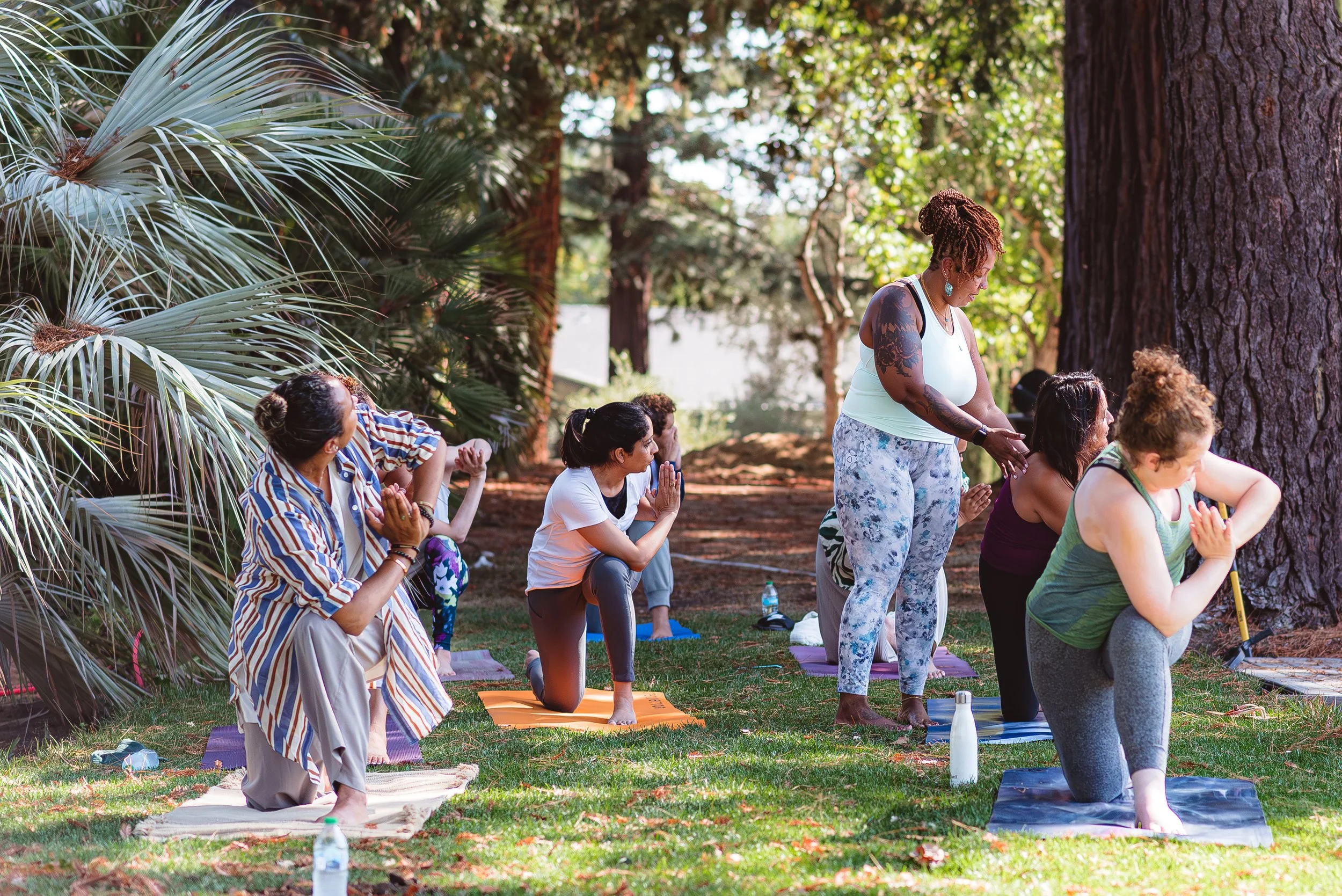 StoryHouse Writers' Retreat, Yoga Session with DeShauna in Napa, CA September 2025