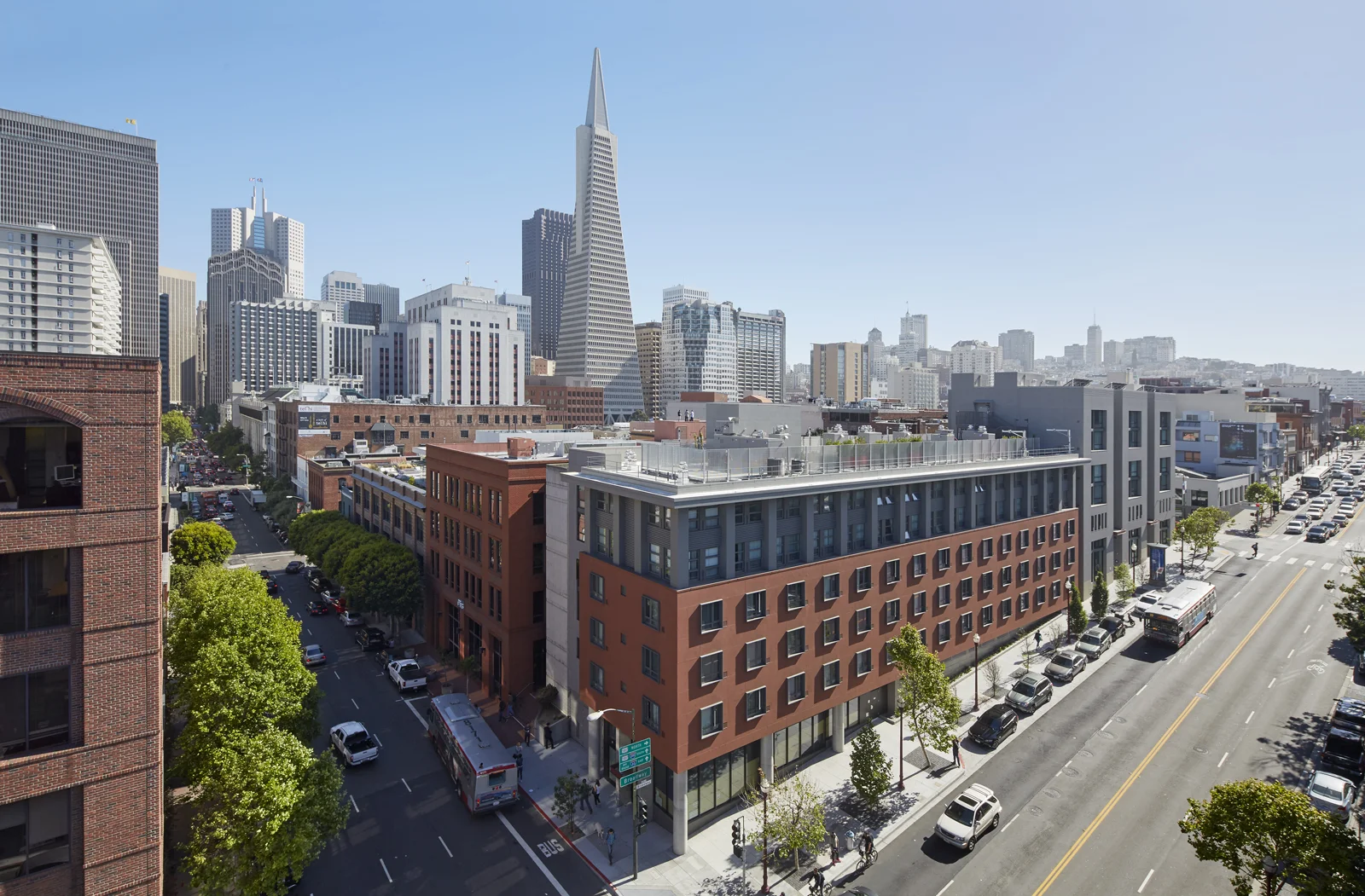 Sansome and Broadway Family Housing by Mithun. Photo © Bruce Damonte