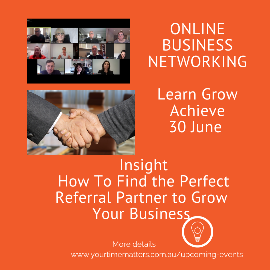 ONLINE Business Networking Event- Learn Grow Achieve- How To Find The ...