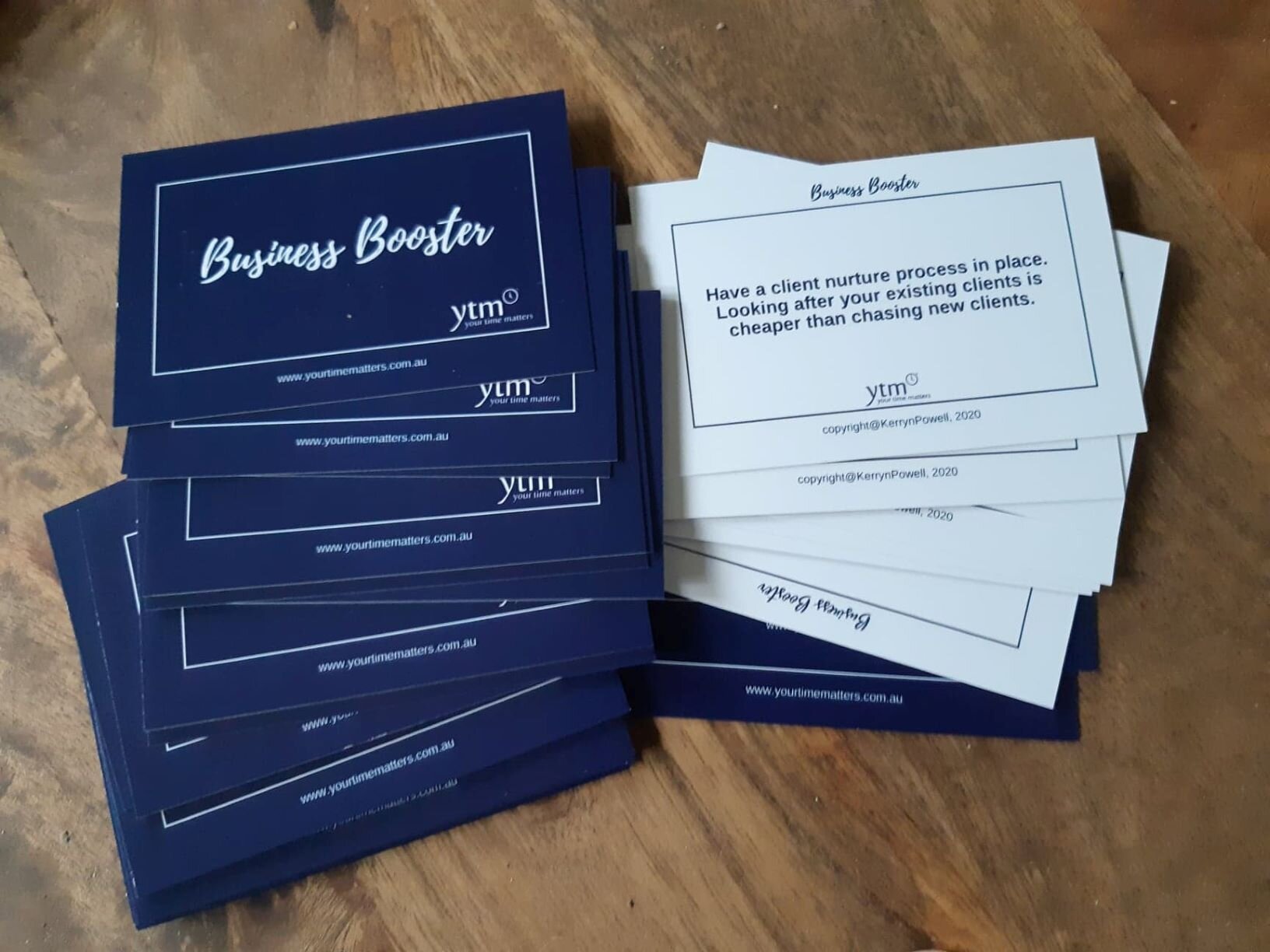 Business Booster Cards ONLY