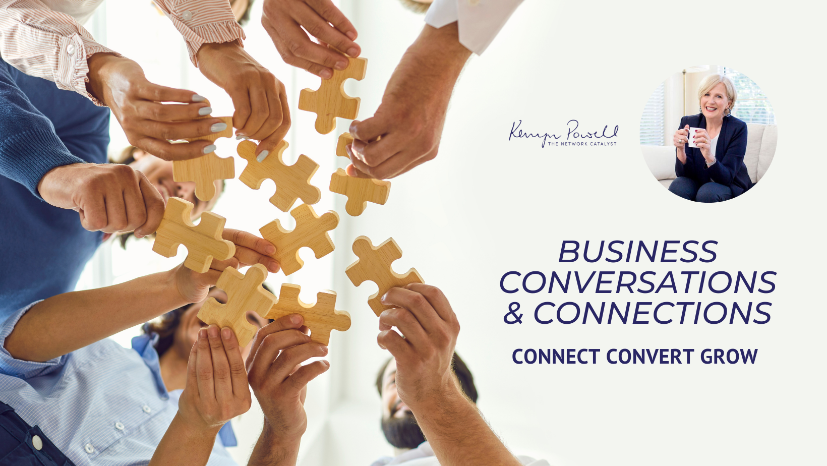 join our   Facebook Group “Business conversations and connections ”  .- conditions apply