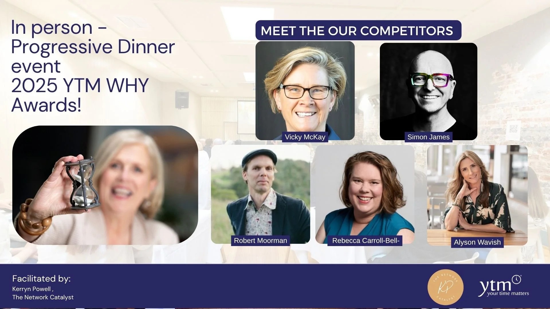 Your Time Matters Business Networking In-Person Event in Brighton, Bayside Melbourne