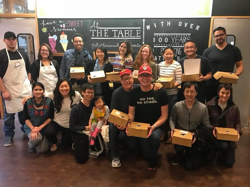 RAISED DOUGHNUTS X ATRIUM KITCHEN CLASS 11.4.17 We mixed, rolled, cut, proofed, fried, glazed and laughed! What an awesome bunch of doughnut lovers! I had way too much fun and cannot wait to do another class! Thanks to everyone who made it out for making this such an amazing experience!