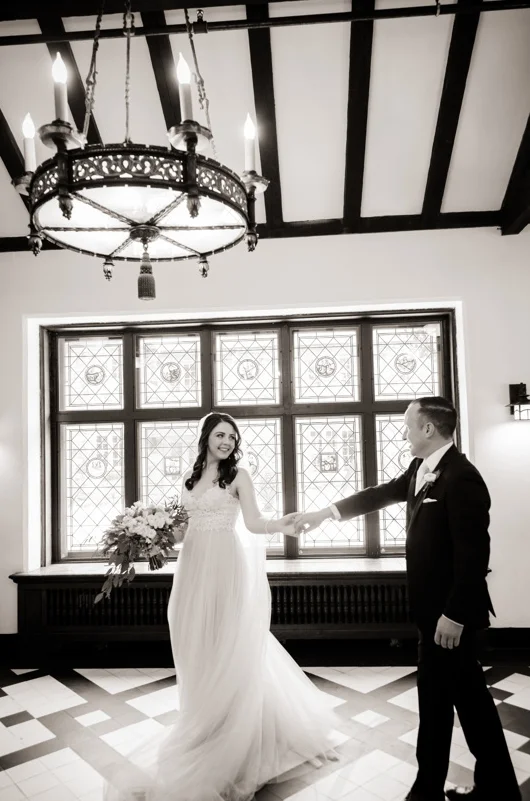 L+E's Whimsical Winter Wedding at Willowdale Estate in Topsfield, MA