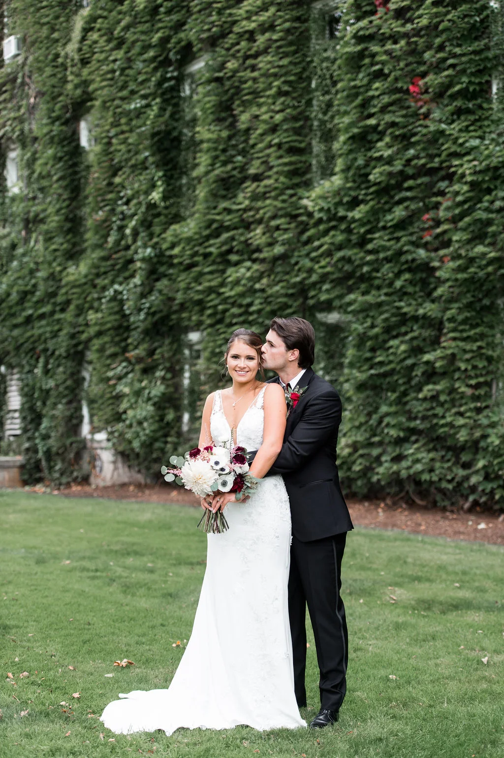 T+M’s Classic Fall Wedding at Holy Cross in Worcester, MA