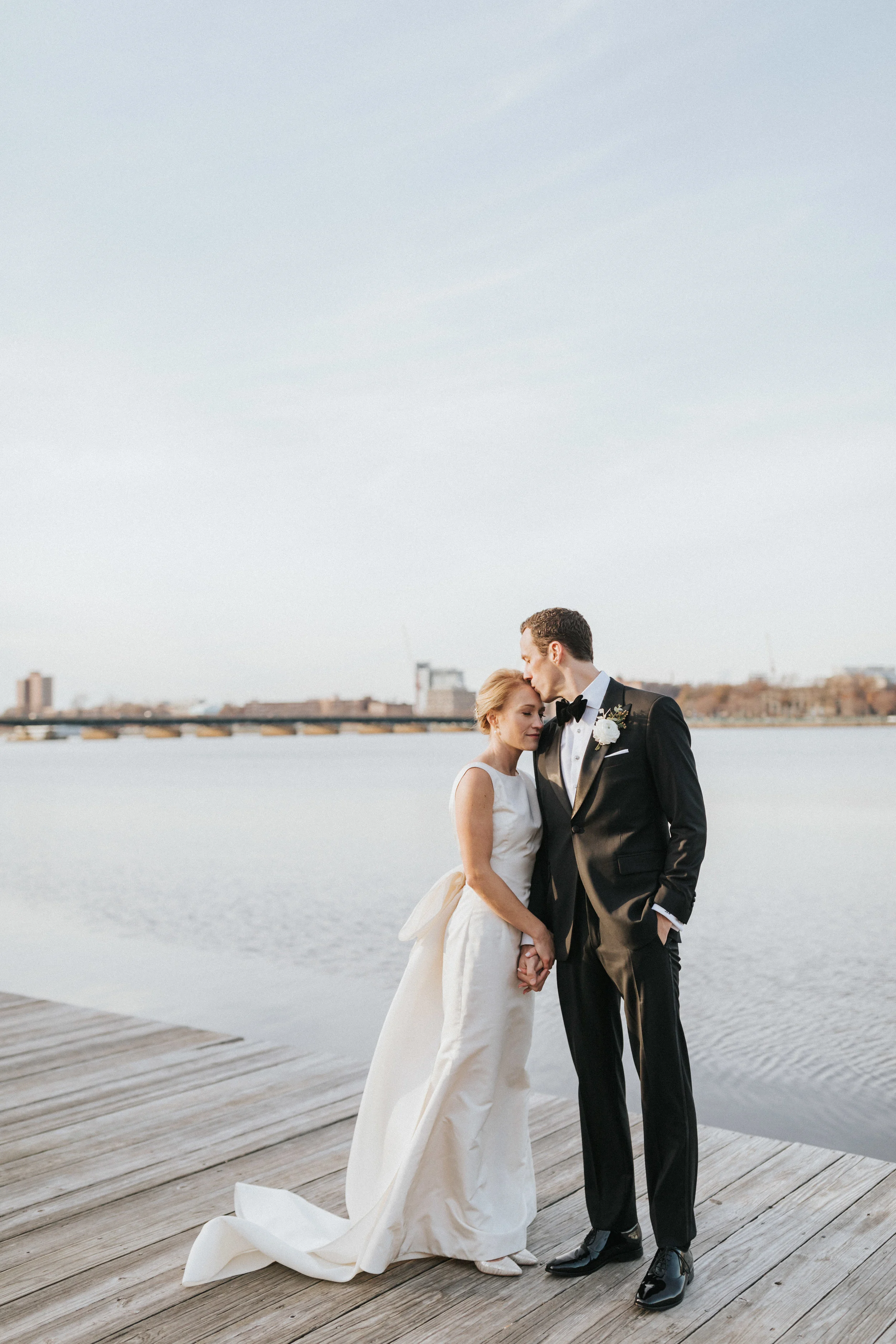 B+J’s Wintery Chic Wedding at Alden Castle in Brookline, MA