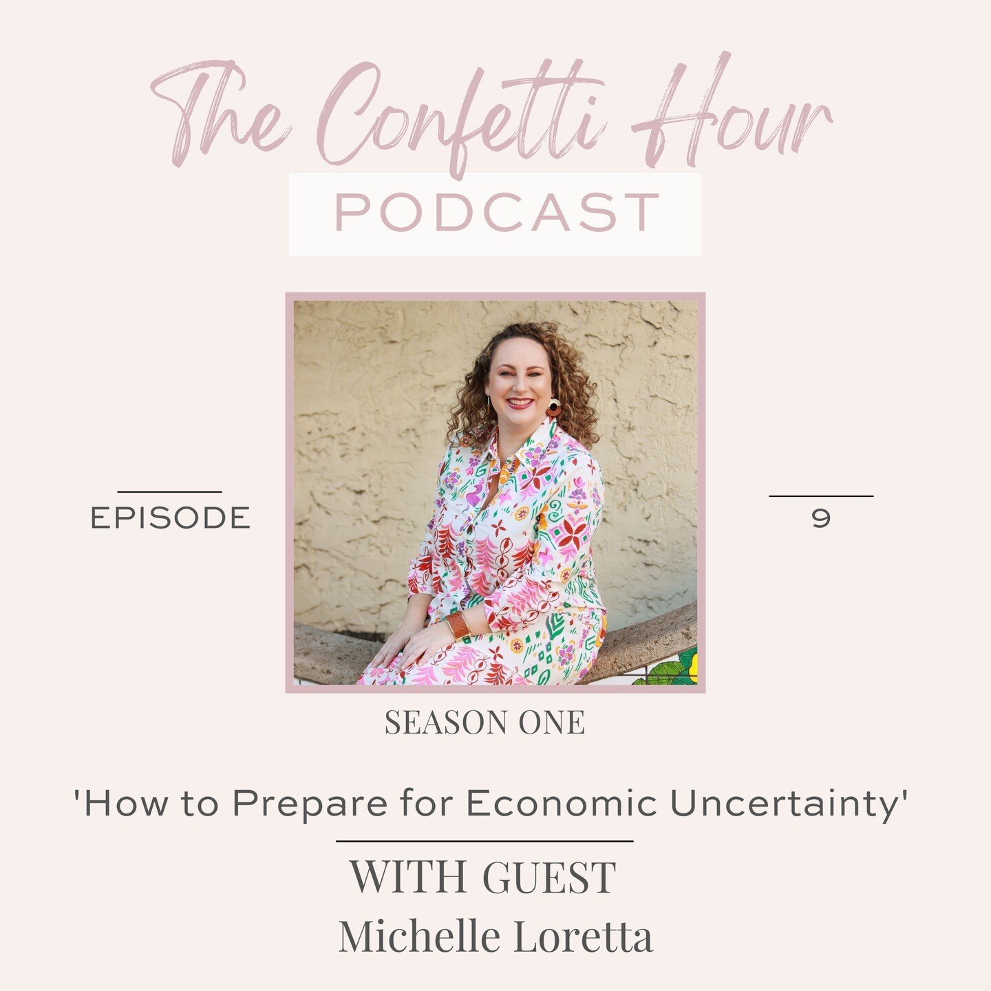 The Confetti Hour Podcast 🥂 Season 1, Episode 9 with Michelle Loretta!

Michelle Loretta is a strategist for the events industry and creator of Be Sage Consulting, formerly Sage Wedding Pros. She has been educating, coaching, and consulting event pr