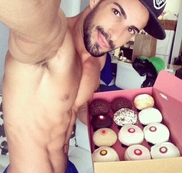 Is this guy your "type"? He shouldn't be. Want to know why? He's the type of guy that throws a box of a dozen cupcakes in a garbage can. That's why.