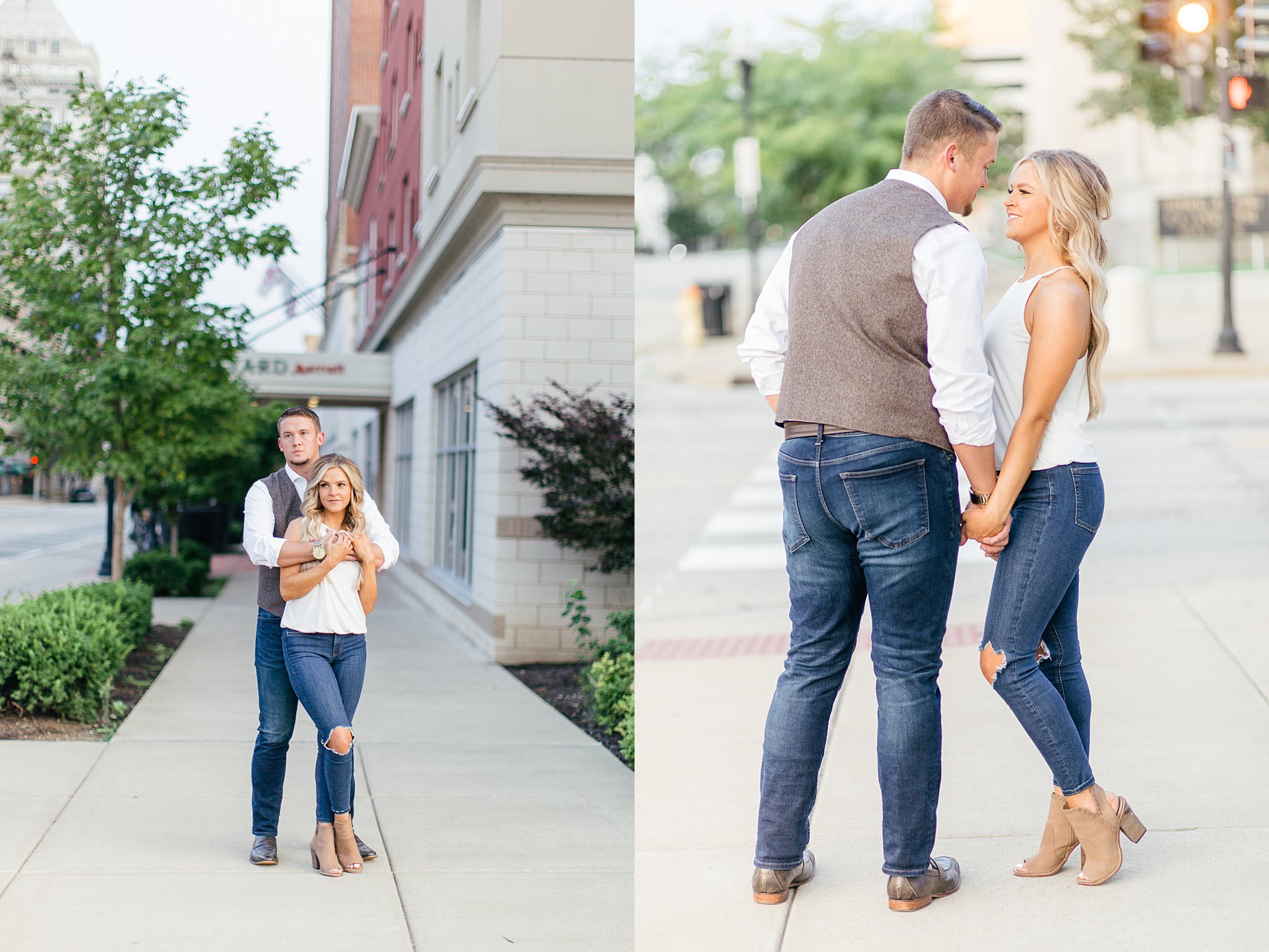 Peoria Rooftop Engagement Session