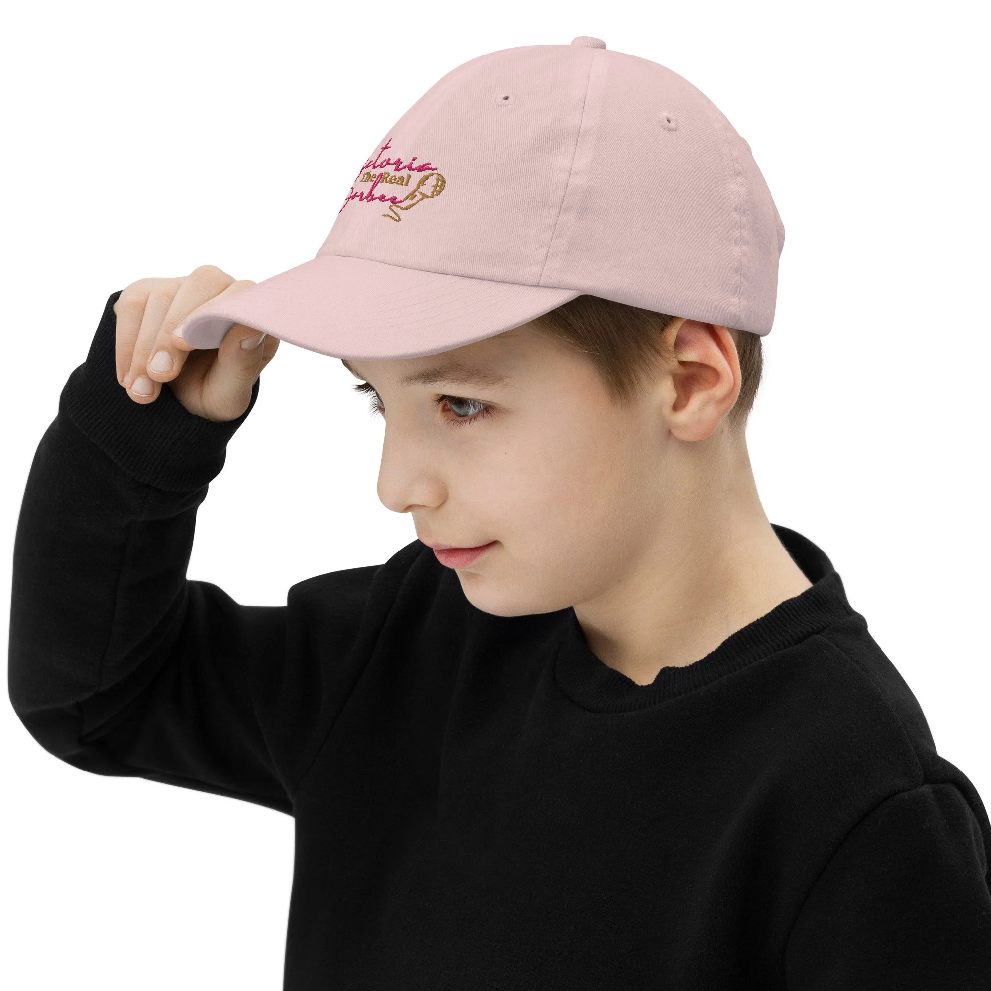 youth-baseball-cap-light-pink-left-side-668426f9b07cd.jpg