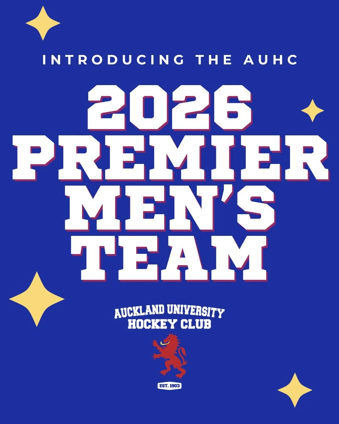 ✨🍾💫 Introducing our 2026 Premier Men&rsquo;s Team! 💫🍾✨ Congratulations boys, you&rsquo;re going to smash it this year!! ‼️‼️🗣️🗣️
