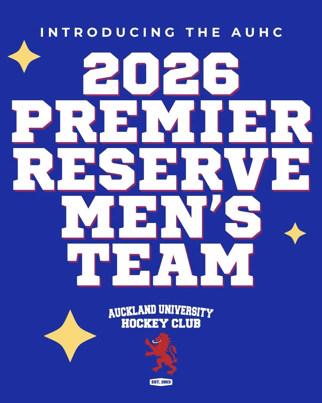 💫🏑🍾 Aww yeah!! The 2026 Reserves boys are here!! 🍾🏑💫 Let&rsquo;s go lads!! ‼️‼️🕺✨🗣️