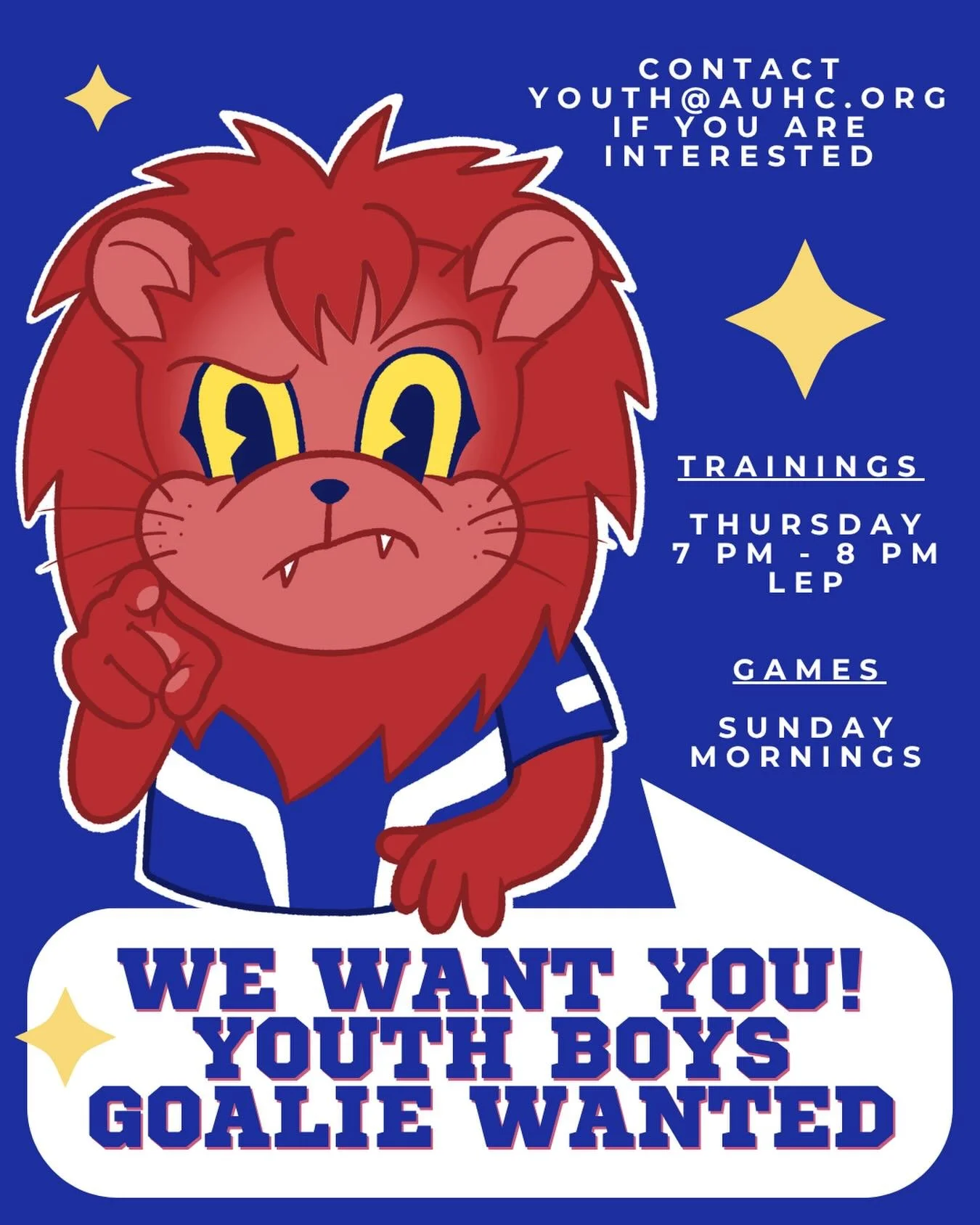 With the new season starting, we are on the hunt for a Youth Boys GK! Please get in comms if you&rsquo;re interested!! 🗣️‼️🏑