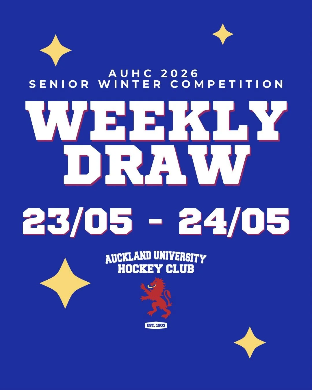 Last week of games before the King&rsquo;s birthday weekend break‼️🏑💥

🌟✨We encourage everyone to stay after their games to have a drink and cheer on our other teams! ✨🌟
