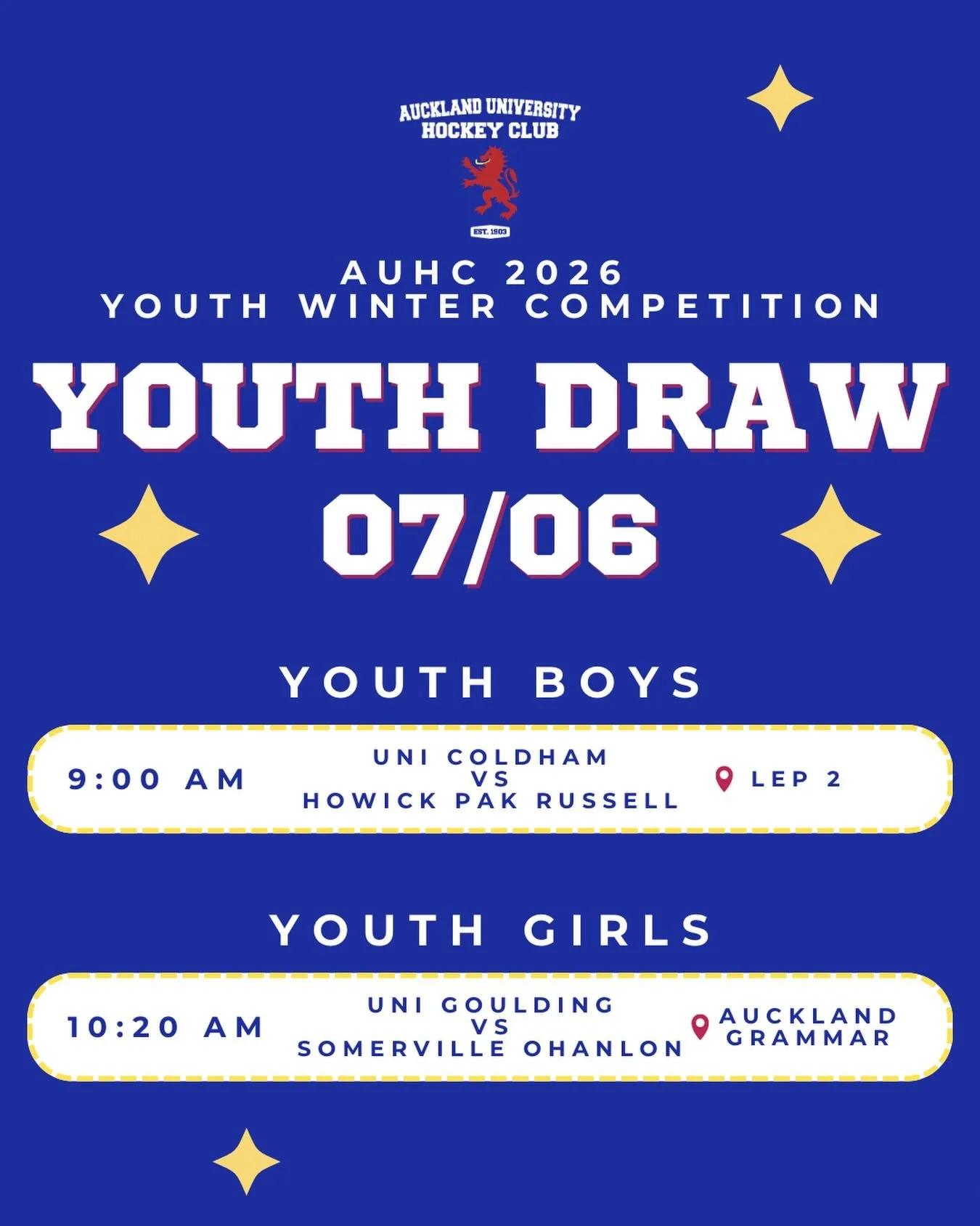 A new week means a new draw! Let&rsquo;s get it team 🎉✨🫯