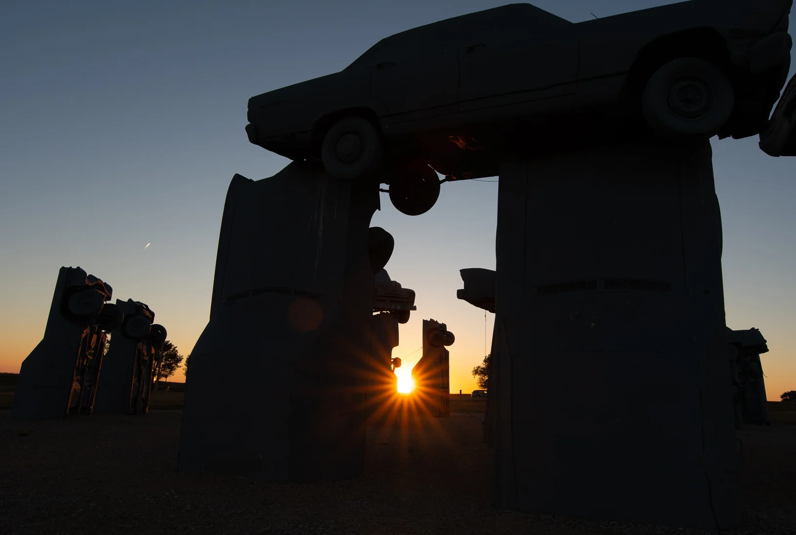 Carhenge near Alliance, Nebraska.
