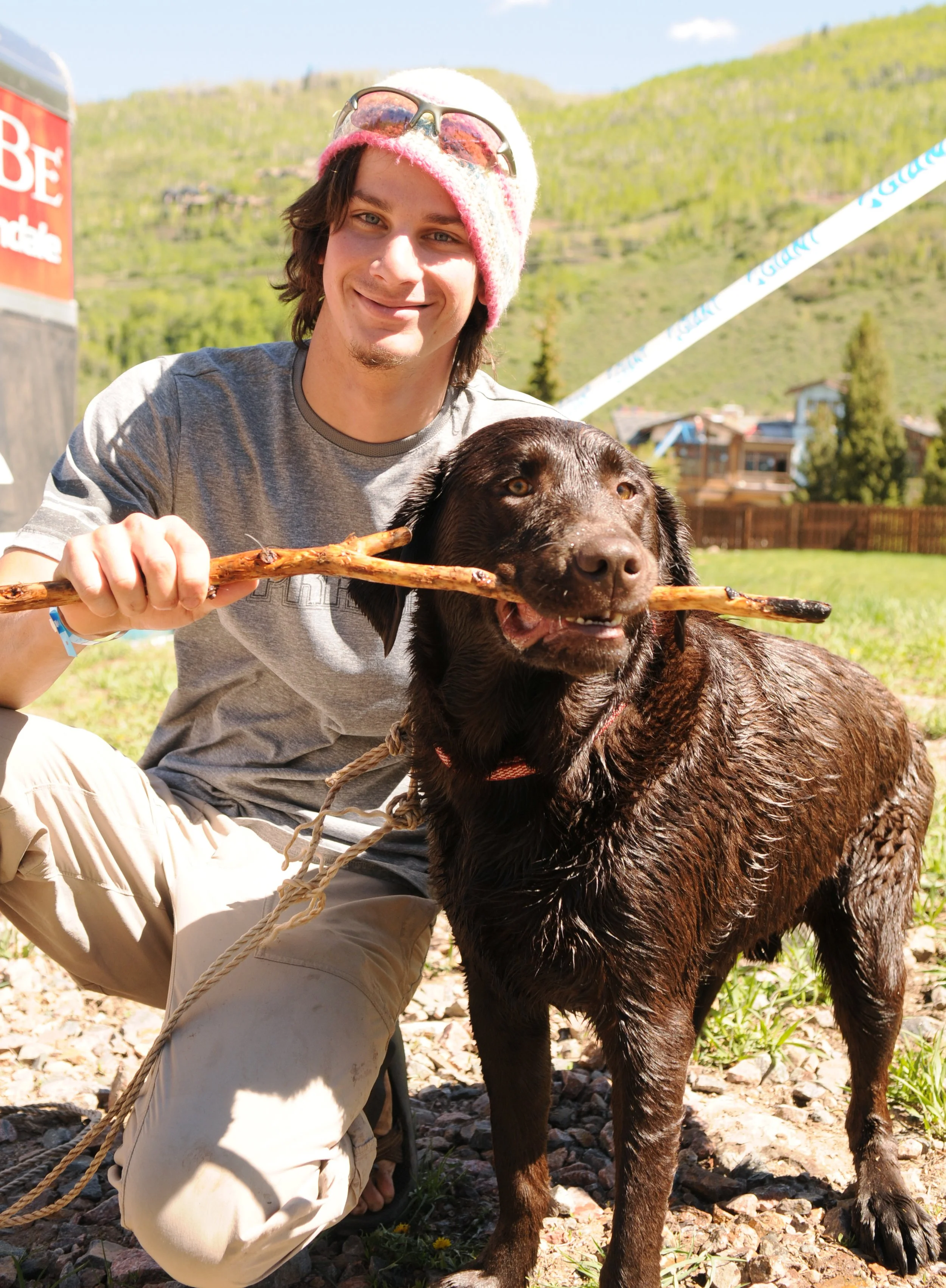 Tyler Savage and Charlie