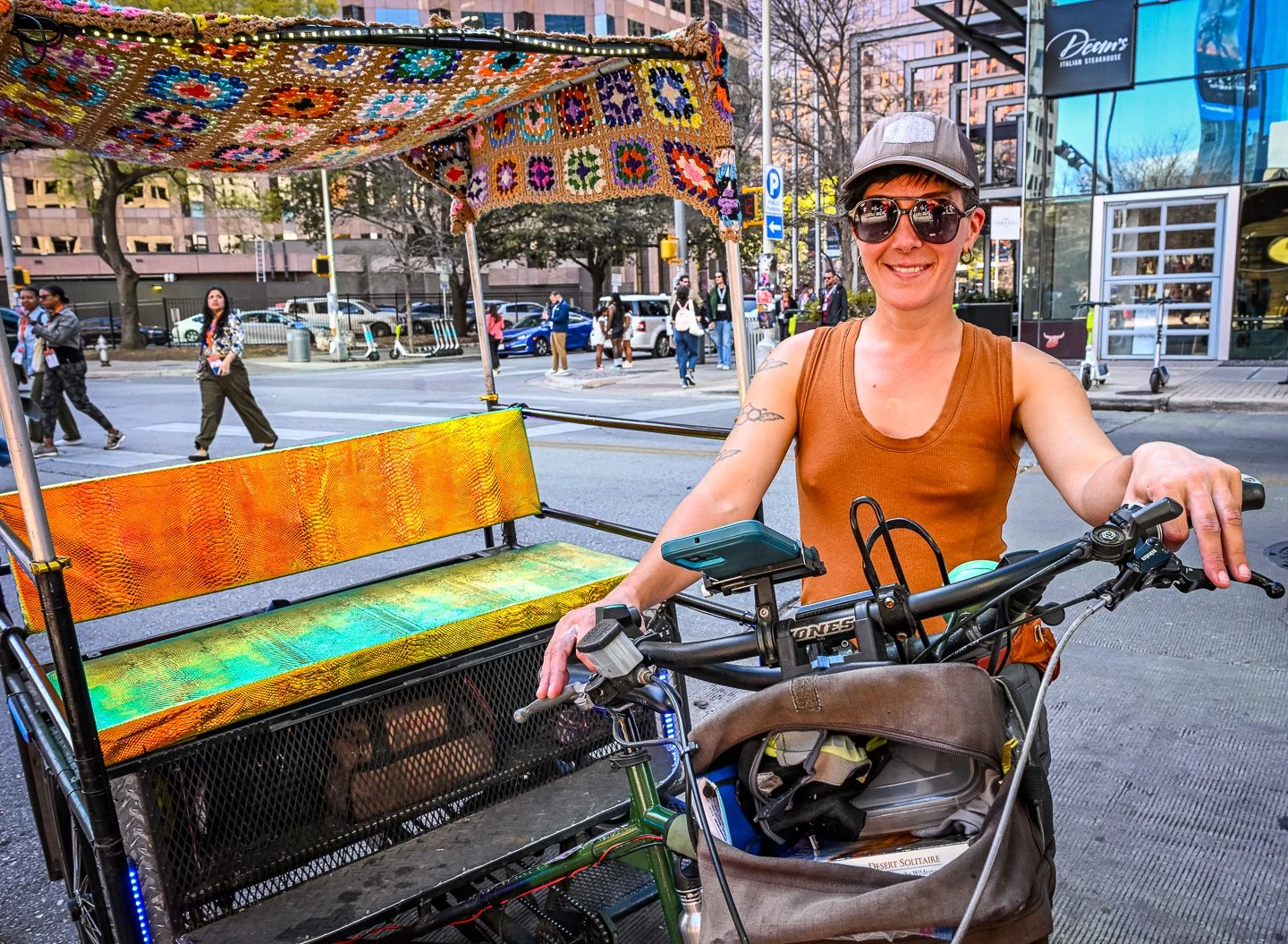 Pedicab Driver - Rachel