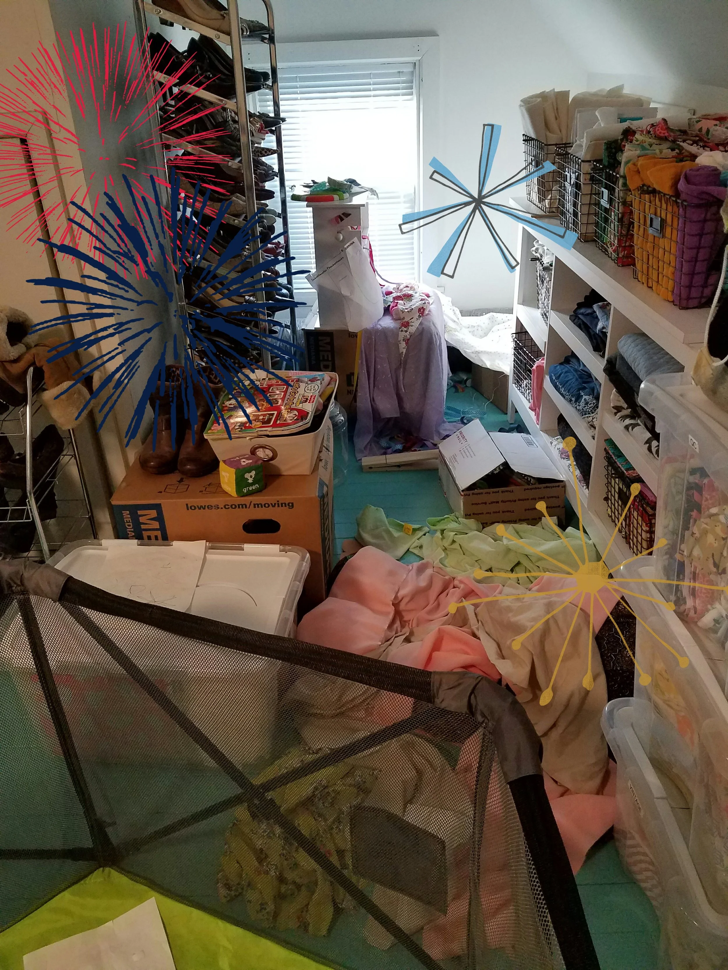 Pure chaos.