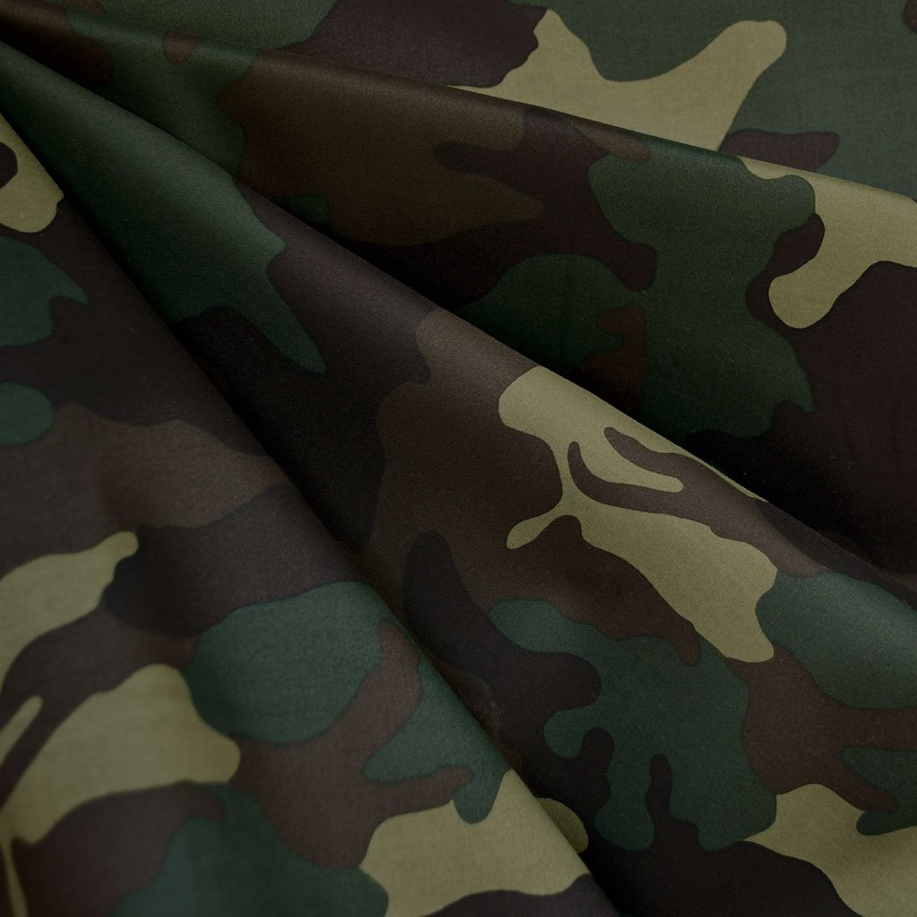 Camouflage Sateen