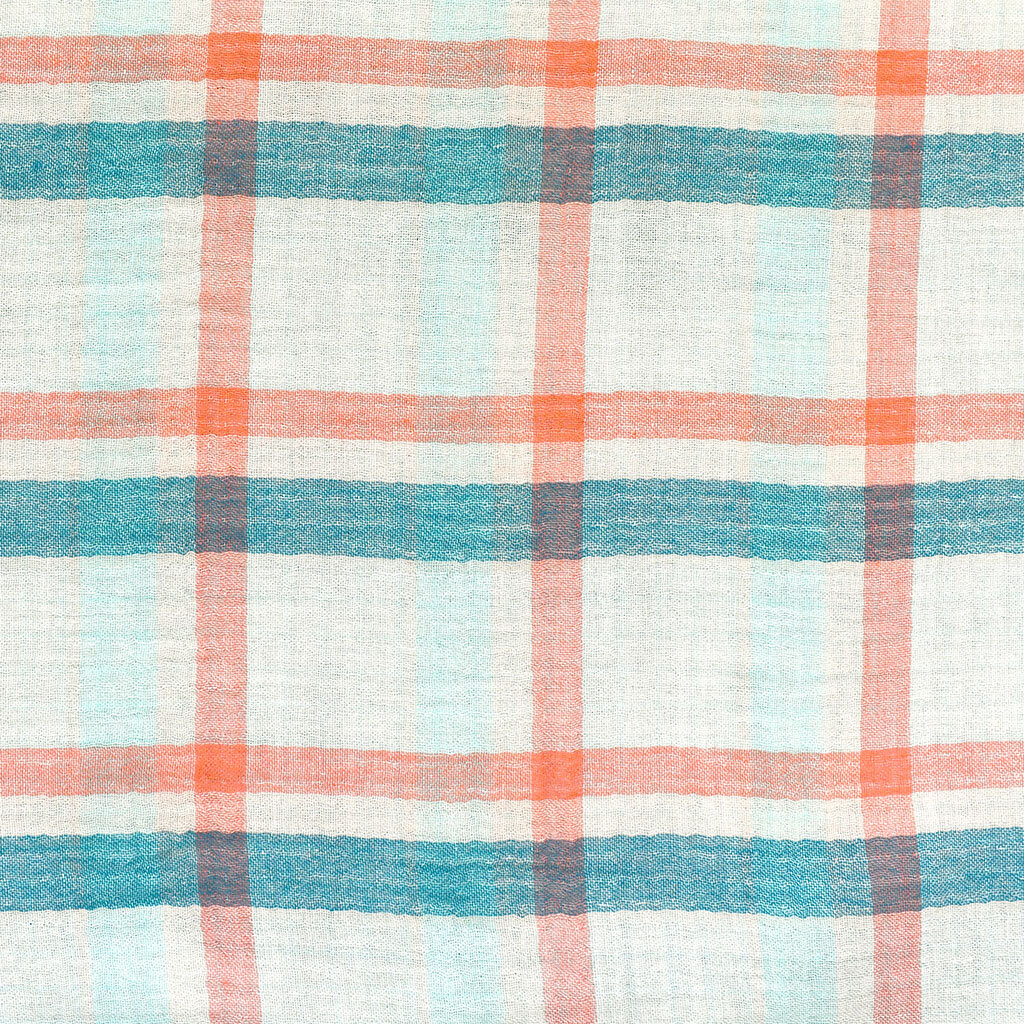 Reversible Plaid Double Gauze