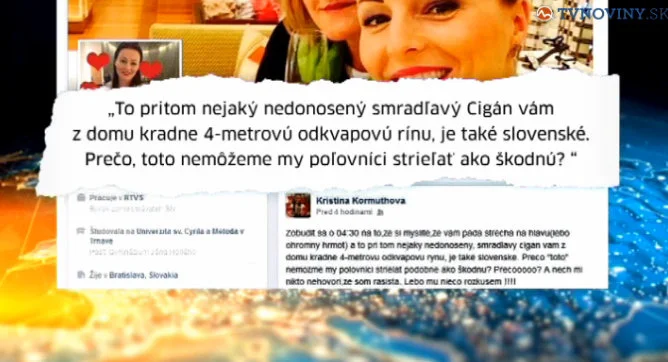 Fb status moderátorky RTVS (zdroj: pluska.sk)