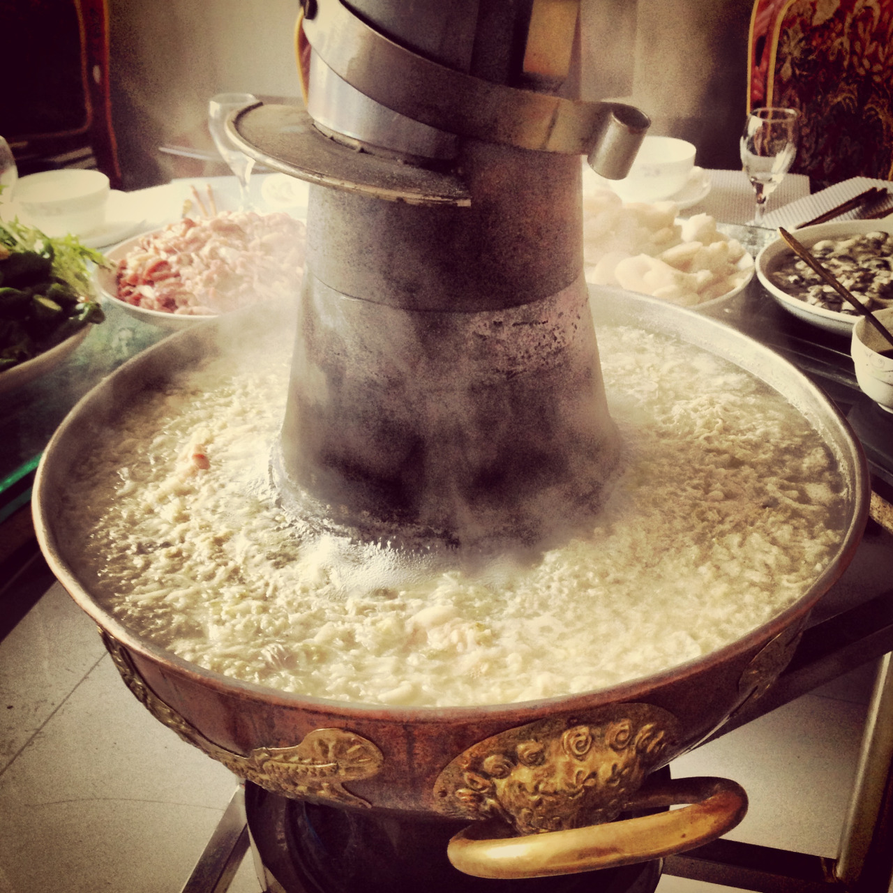 A really really big hot pot
