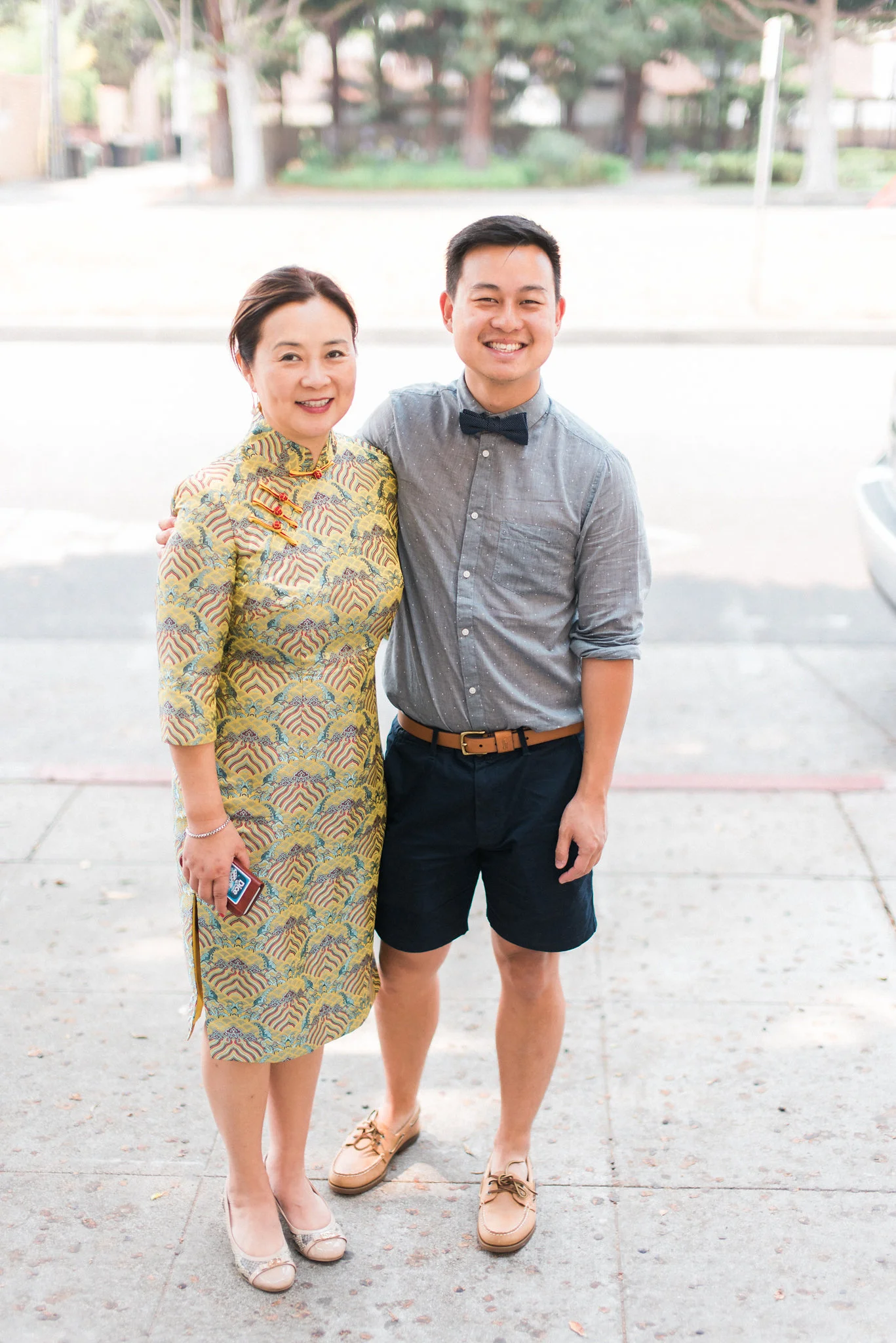 Mike & his mom