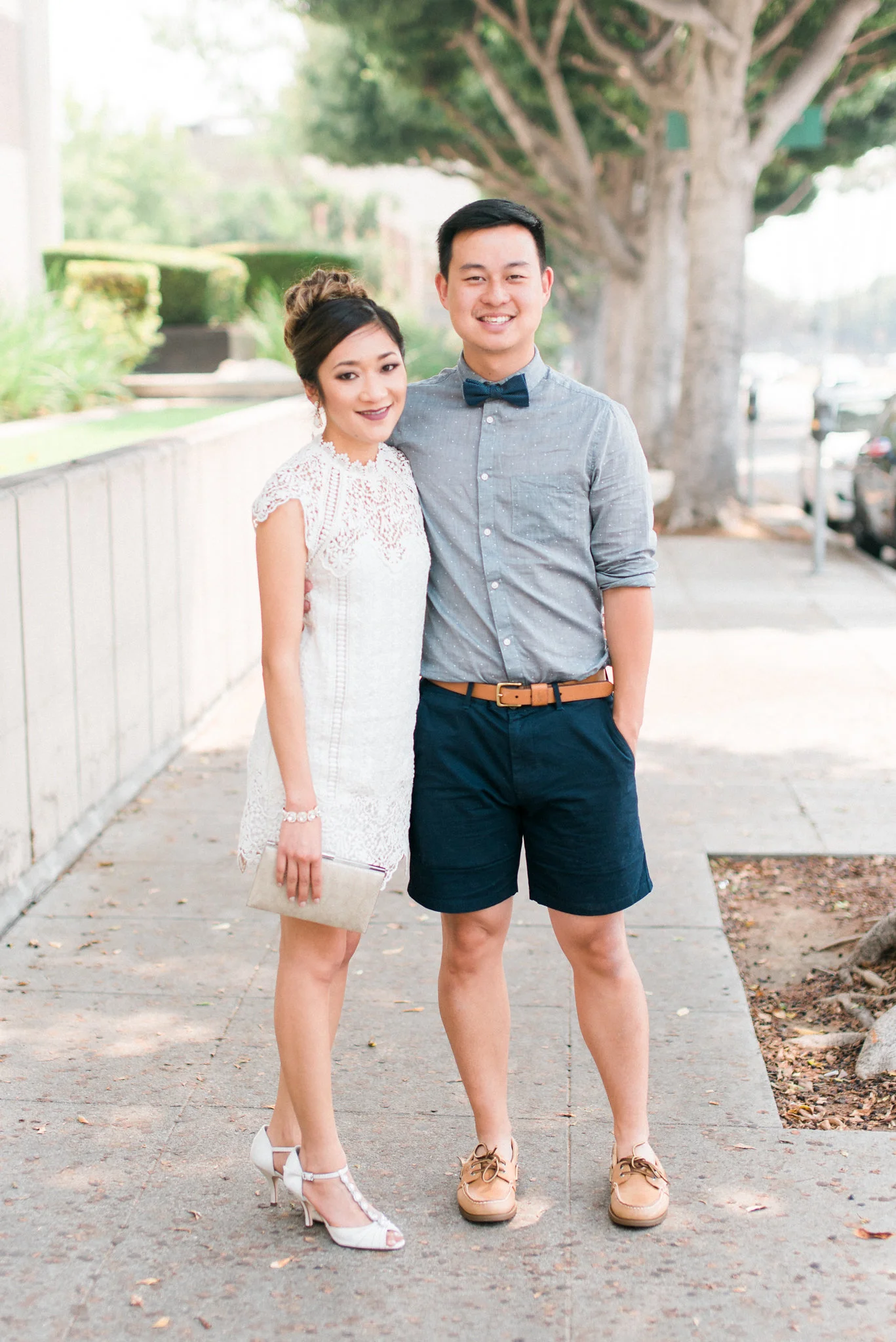 Before the ceremony