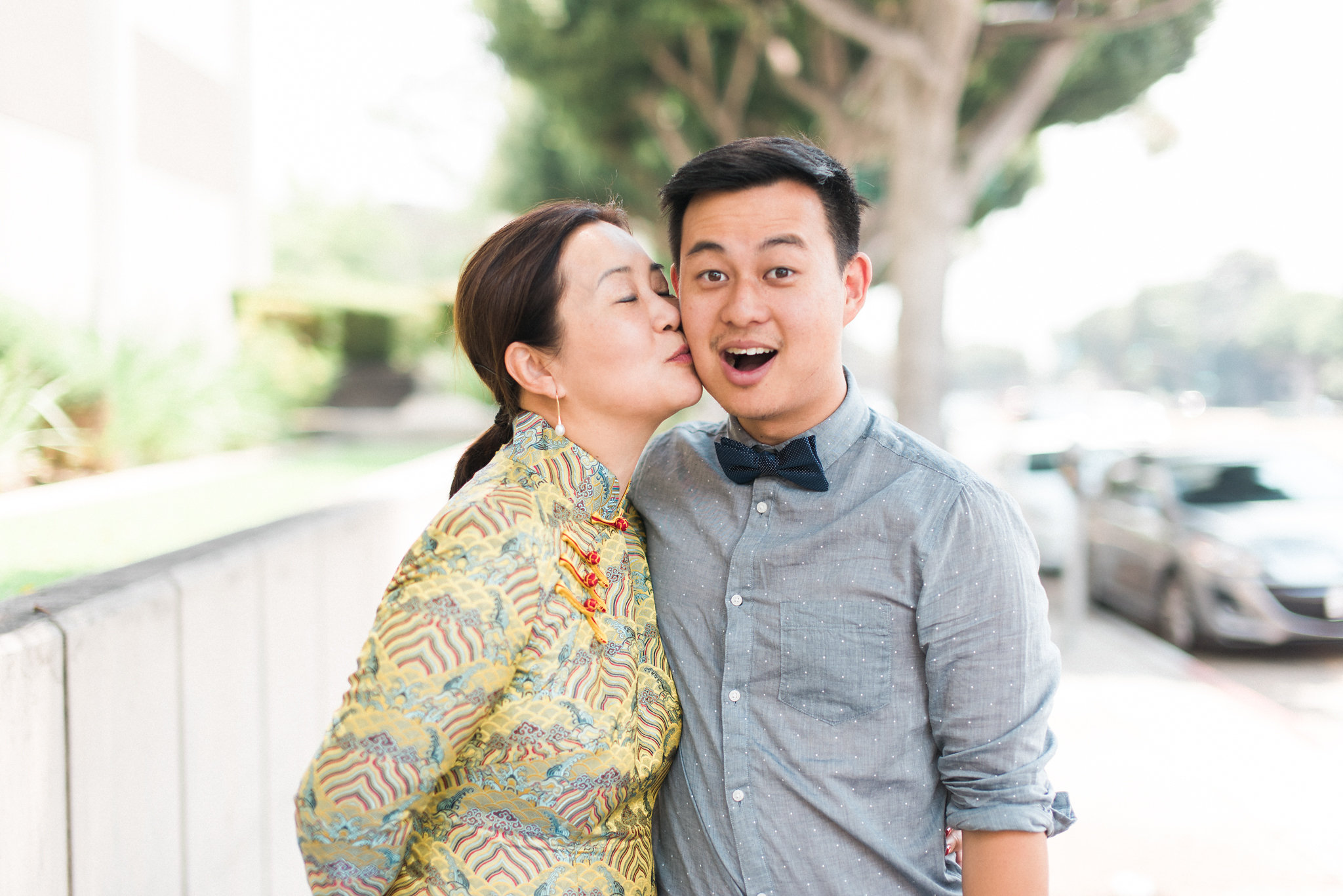 Mike & his mom