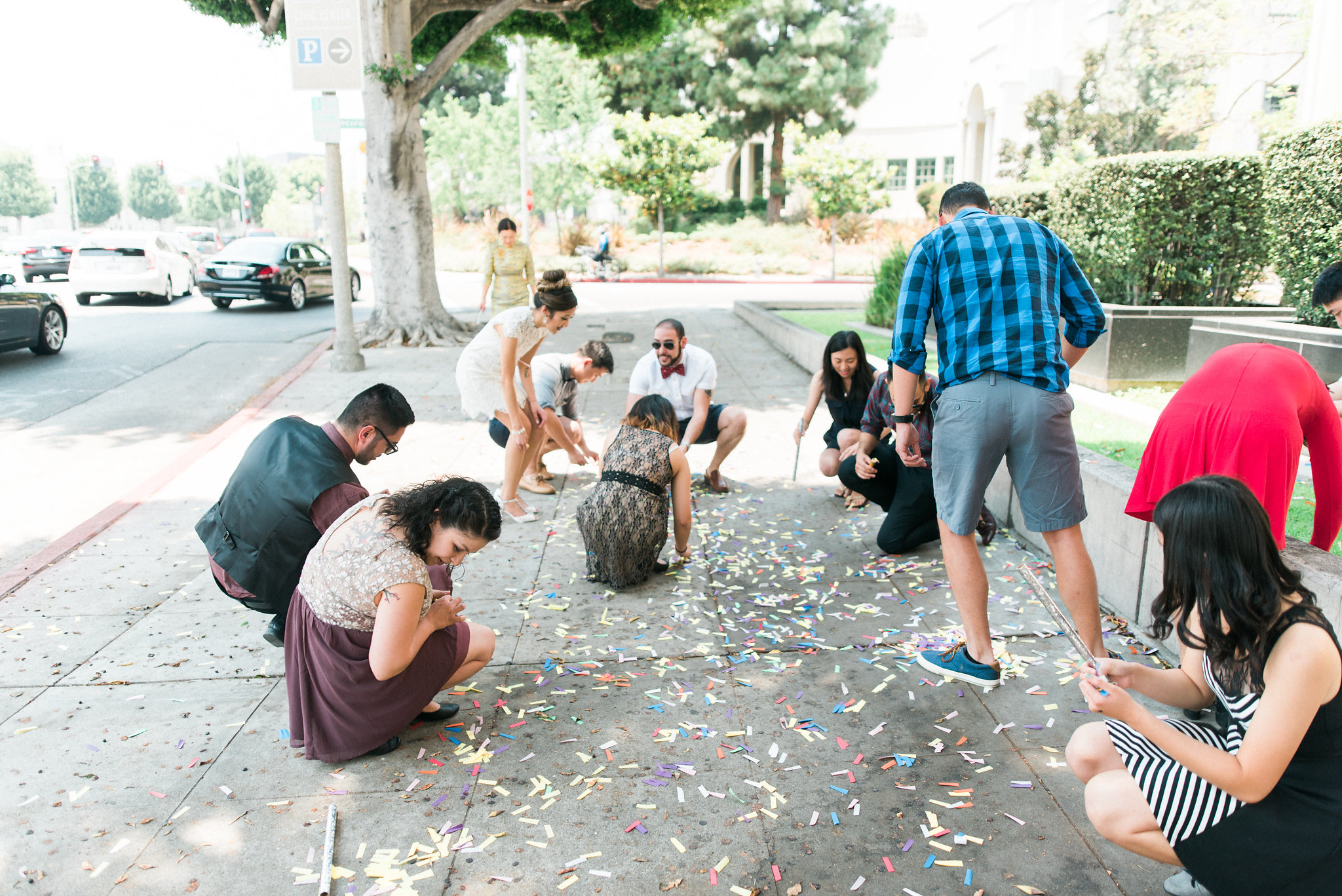 The confetti aftermath..lol