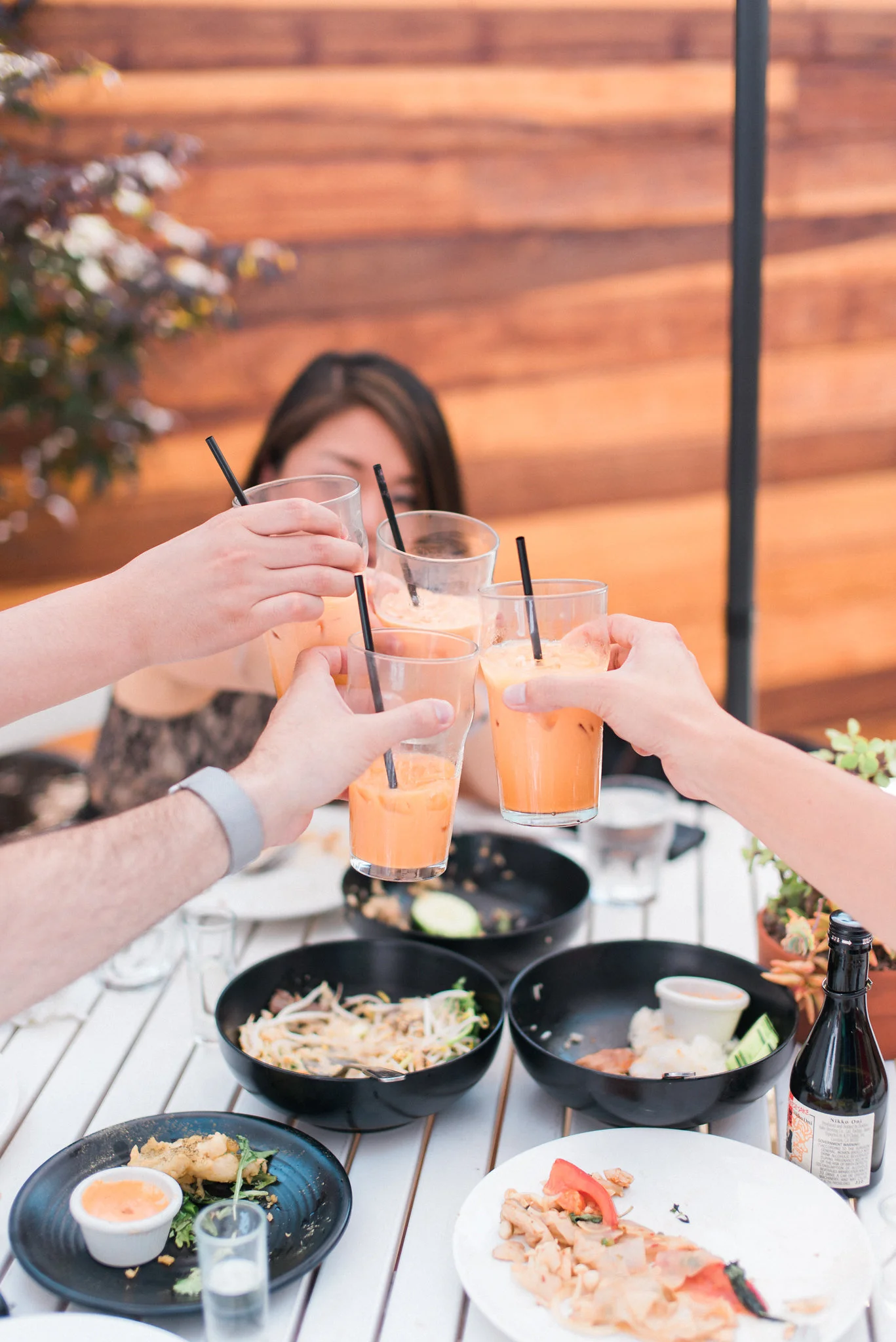 Thai meal isn't complete without some Thai iced teas