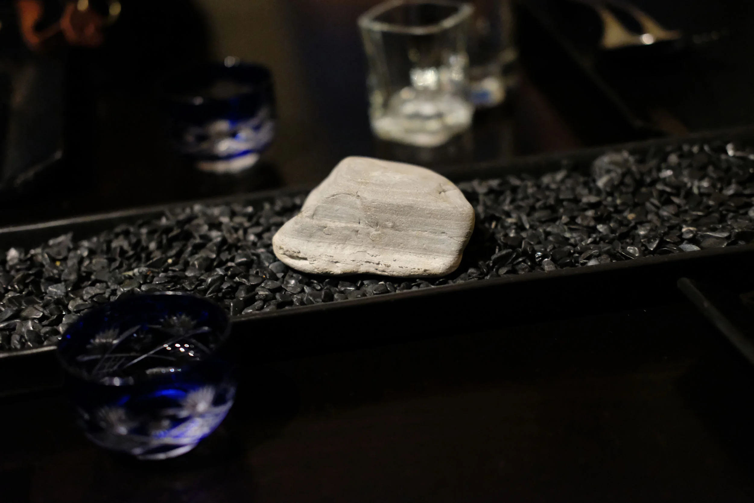 Our zen rock for the night