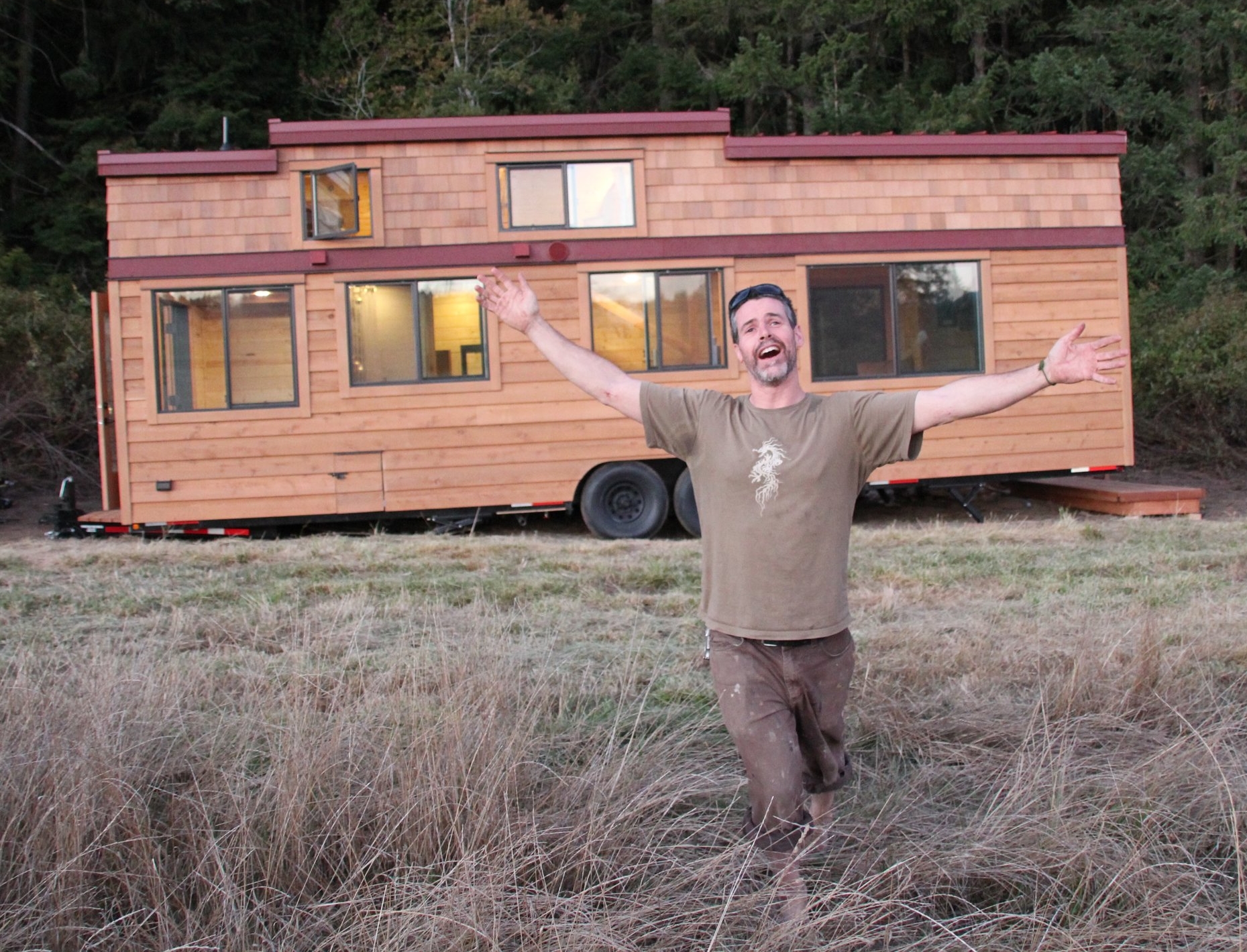 The joy of delivering a beautiful building!