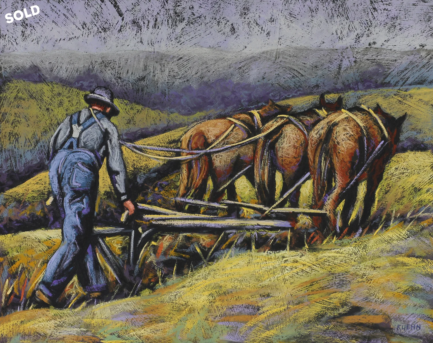 Three Horse Plow