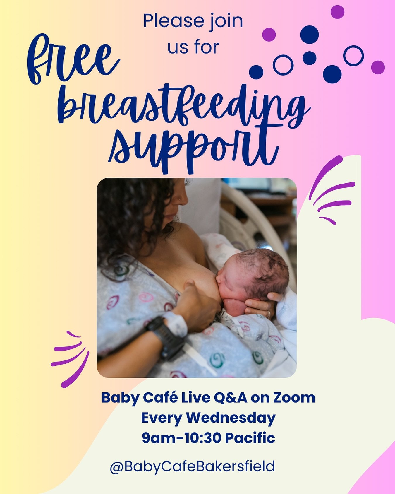 Link to join in our Stories! 
#babycafe #ibclc #breastfeedingsupport