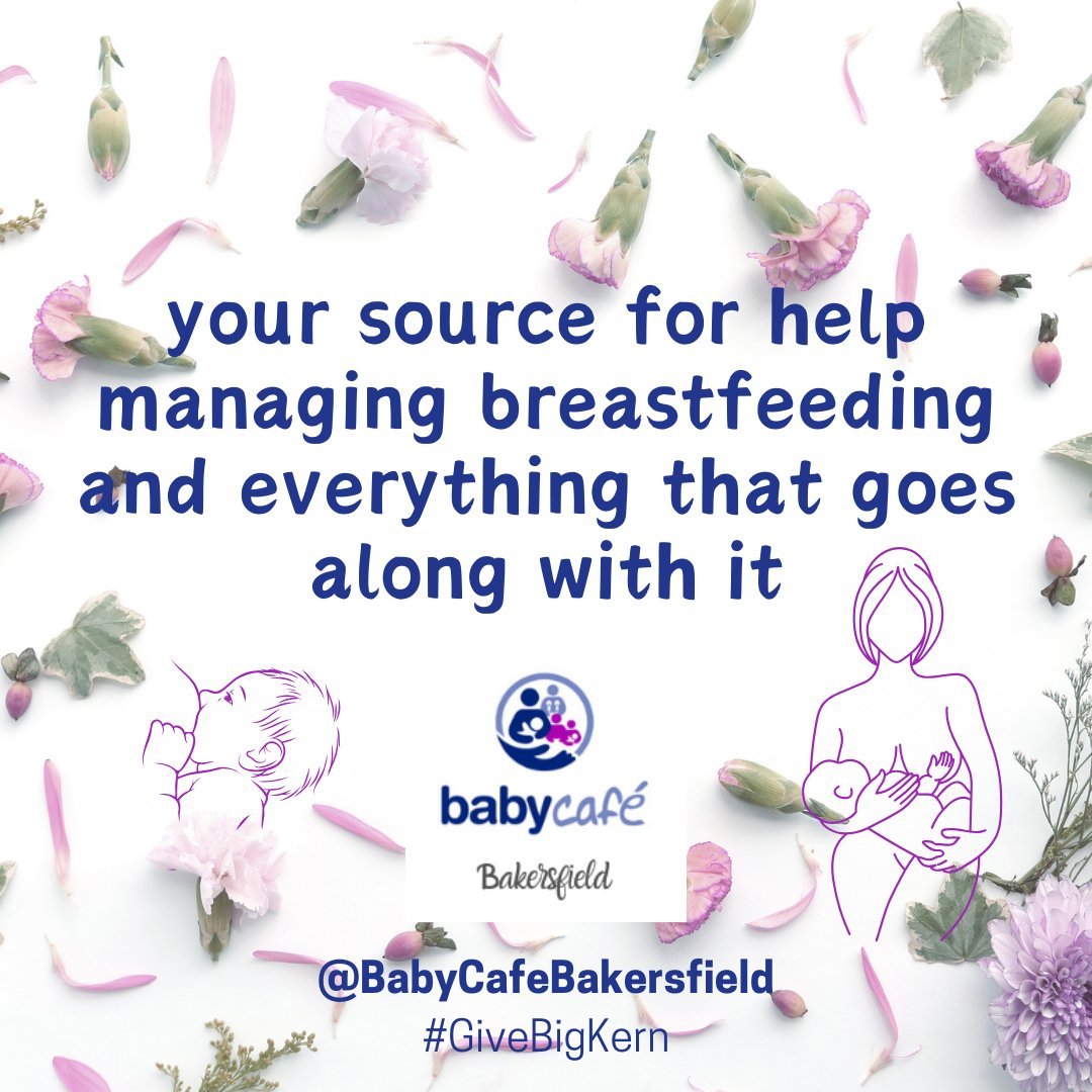 Hey Bakersfield and Kern County friends! Baby Caf&eacute; Bakersfield is YOUR source for free help with EVERYTHING breastfeeding! 
Making milk, latching, pumping, milk storage, nighttime breastfeeding, weaning, starting solids, positioning, bottle fe