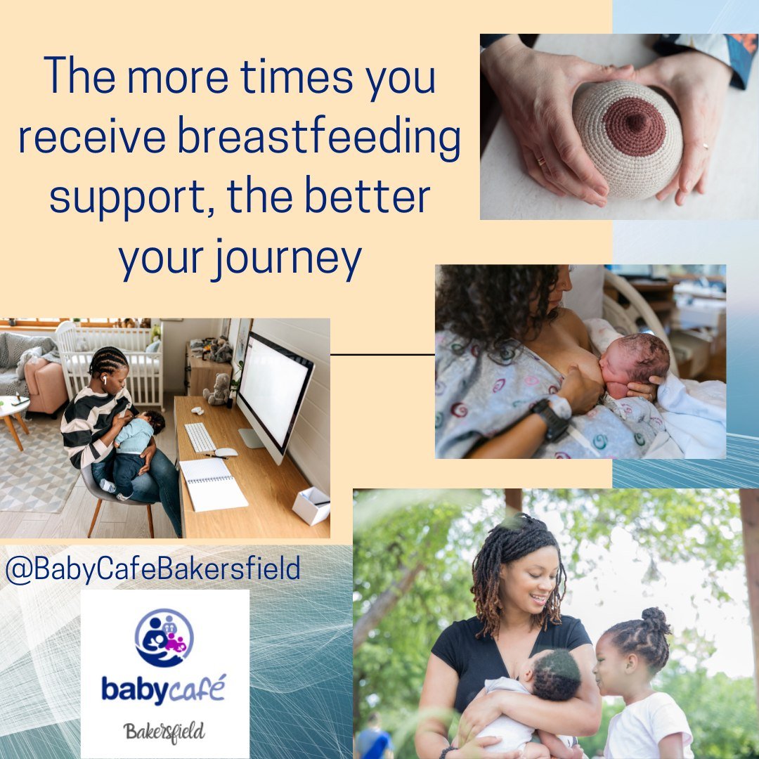 We make it easy for you to get ALL the breastfeeding support you need - and the more you get, the better your journey! 
Meet us in person on Tuesday from 11:30am to 1:30 pm at Beale Library
Meet us online on Wednesday from 9-10:30am on Zoom
Text or C