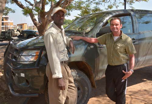 With one of my safari guides