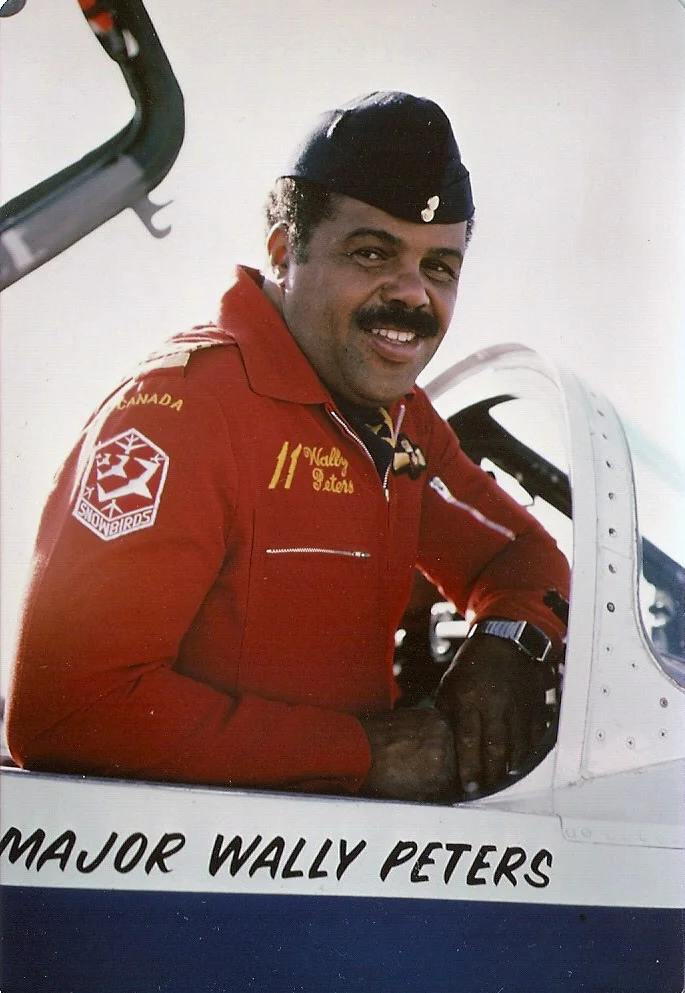 Walter Peters was Canada’s first Black jet fighter pilot