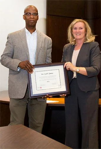 York professor recognized for work with graduate students