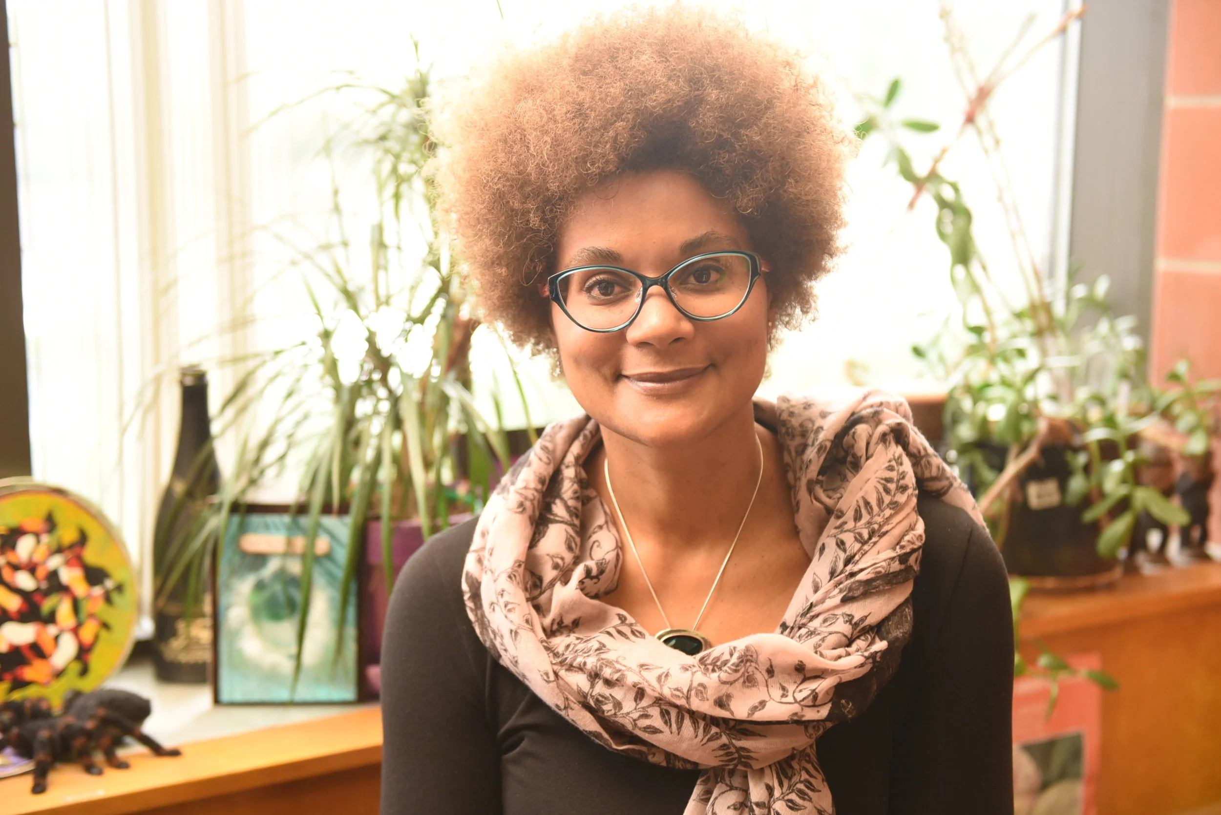 Scientist finds niche working with spiders