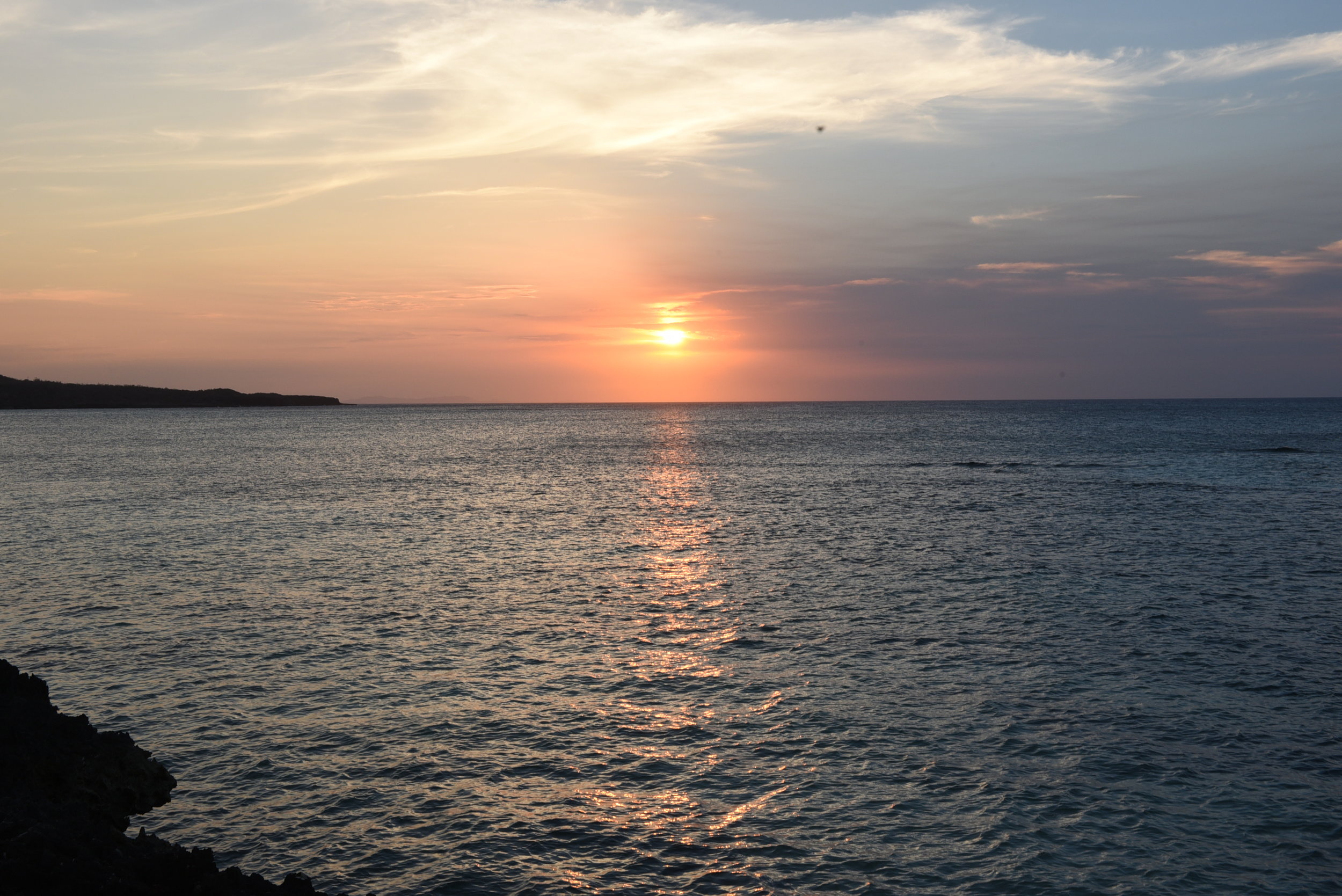 Sunset in Cuba