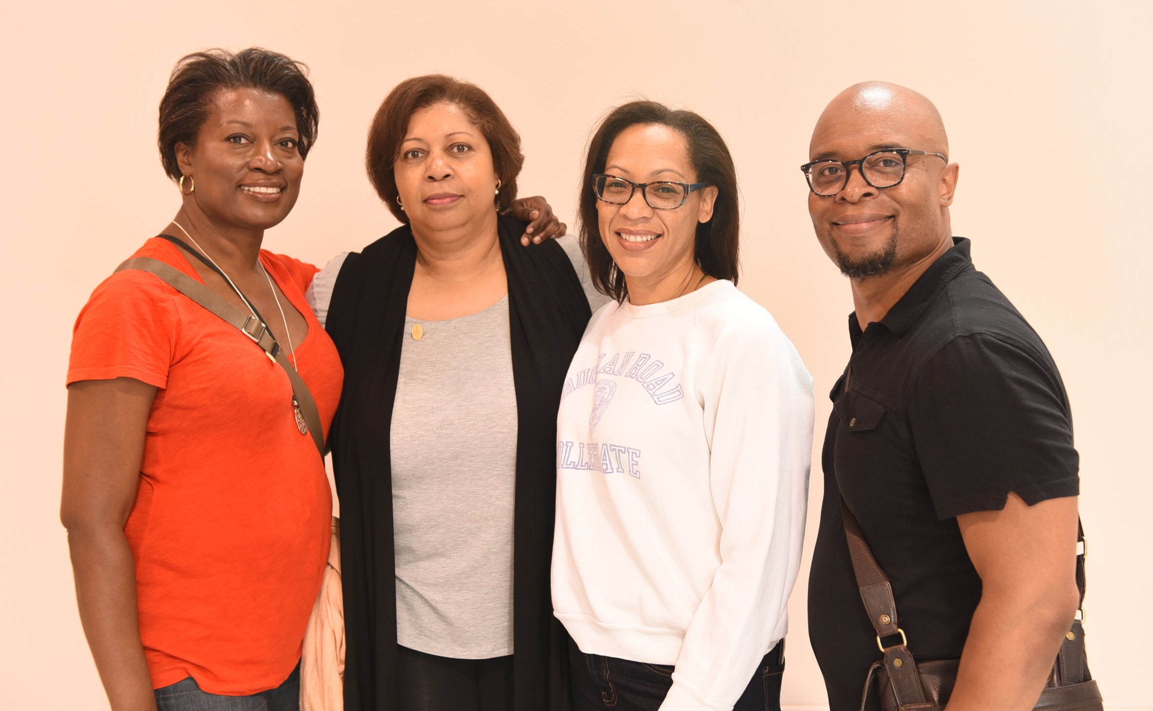 Yvonne Vanriel, Maisie Vanriel, Gayann Browne-Hamilton & Newton Vanriel