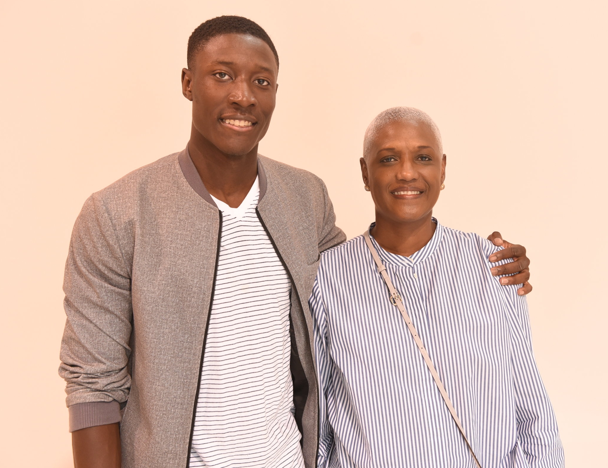 Micah Peters & his mom Marcelle Lambert-Peters