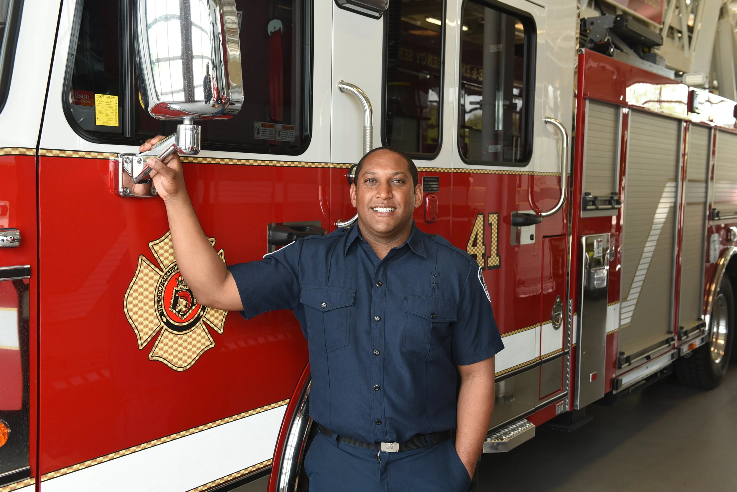Ajax firefighter committed to career after 9/11